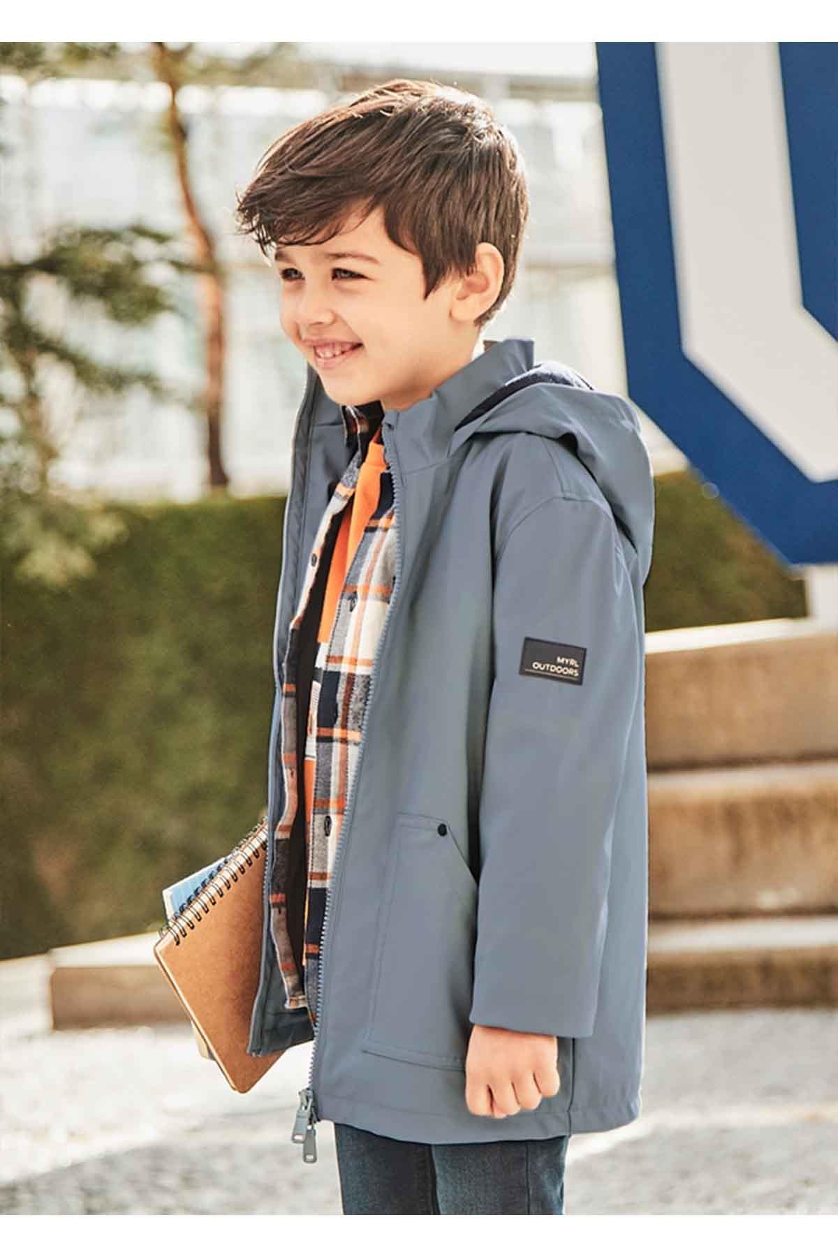 Mayoral Kışlık Erkek Çocuk Parka Yağmurluk