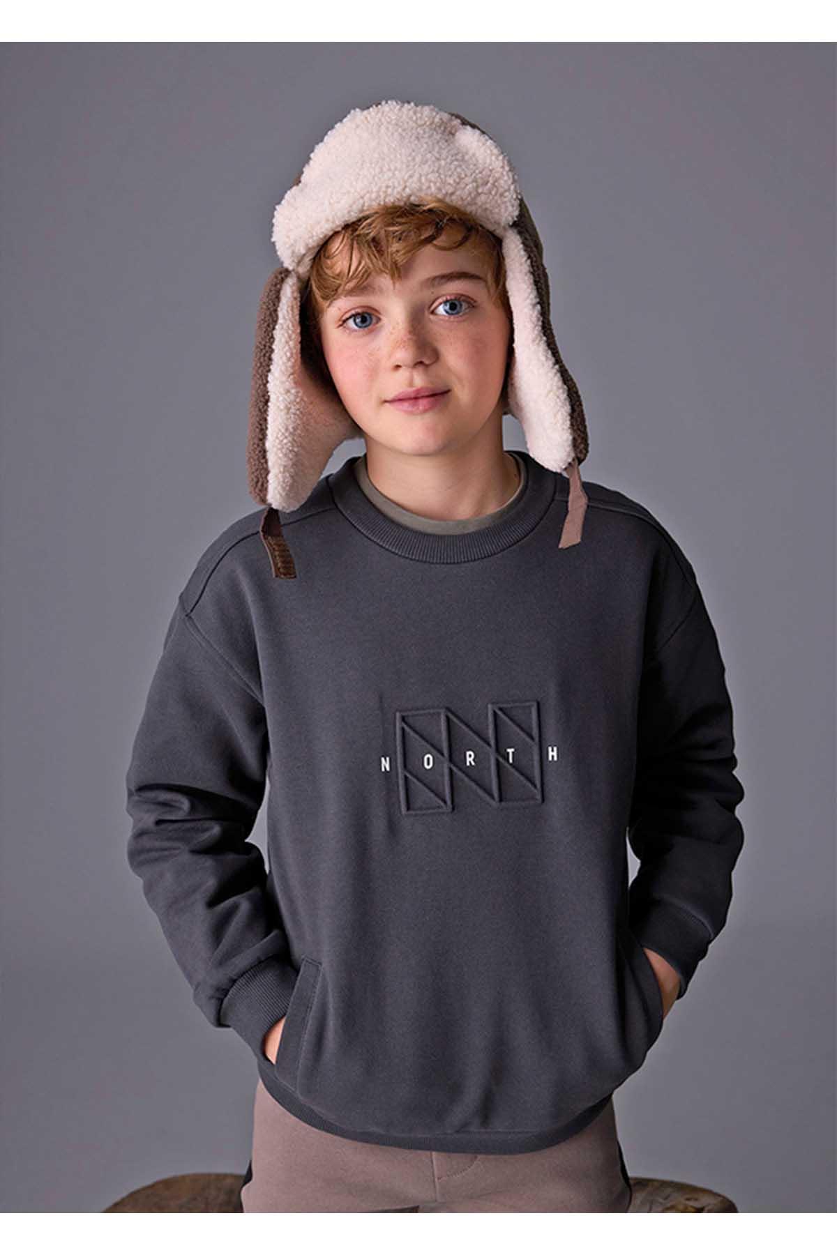 Mayoral Kışlık Erkek Çocuk Sweat - Gri