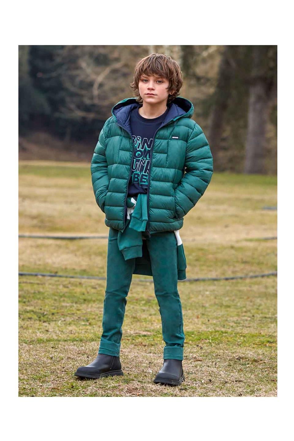 Mayoral Kışlık Erkek Slim Fit Cepli Pantolon Yeşil