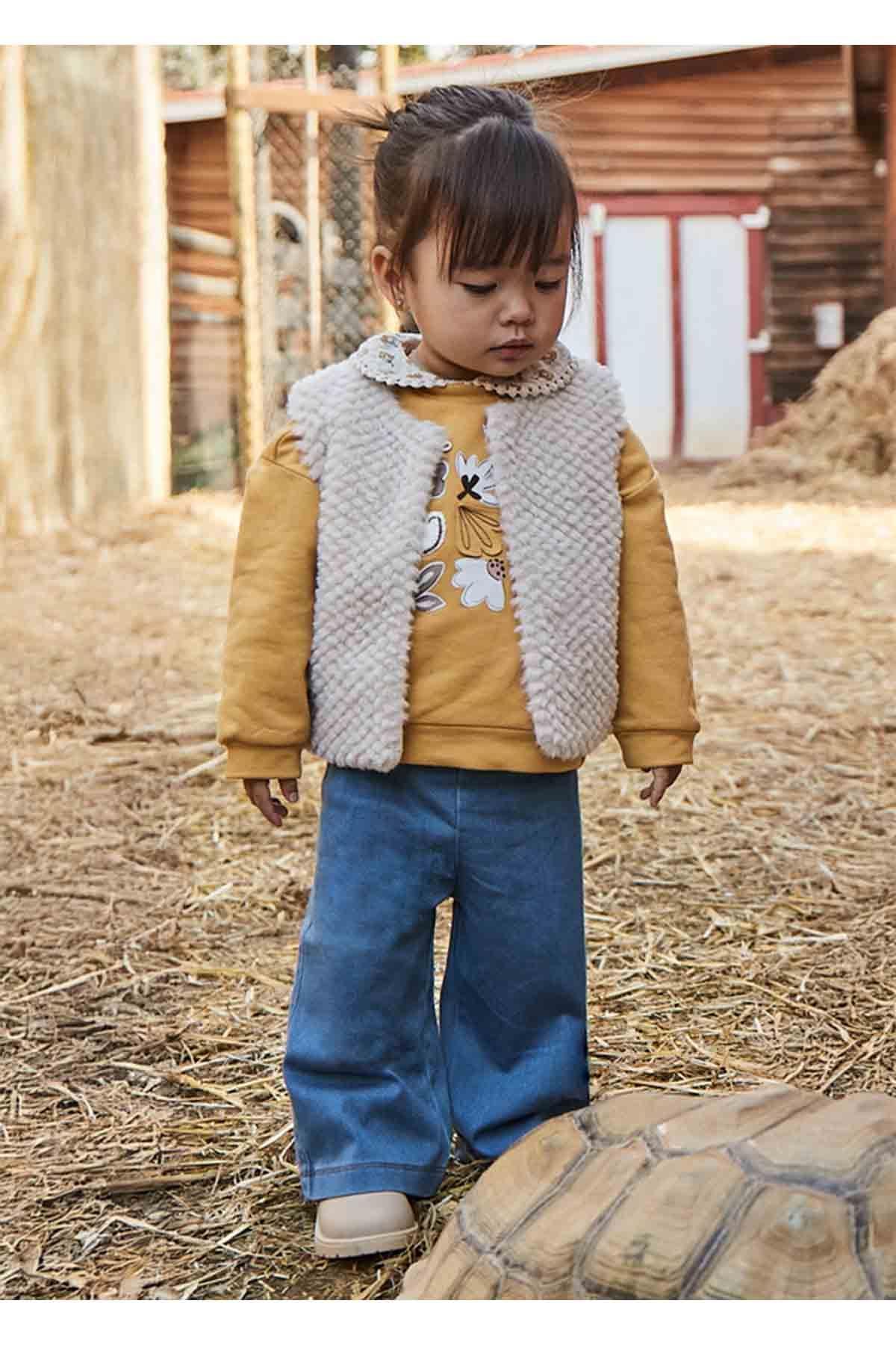 Mayoral Kışlık Kız Bebek 2'li Takım - Hardal