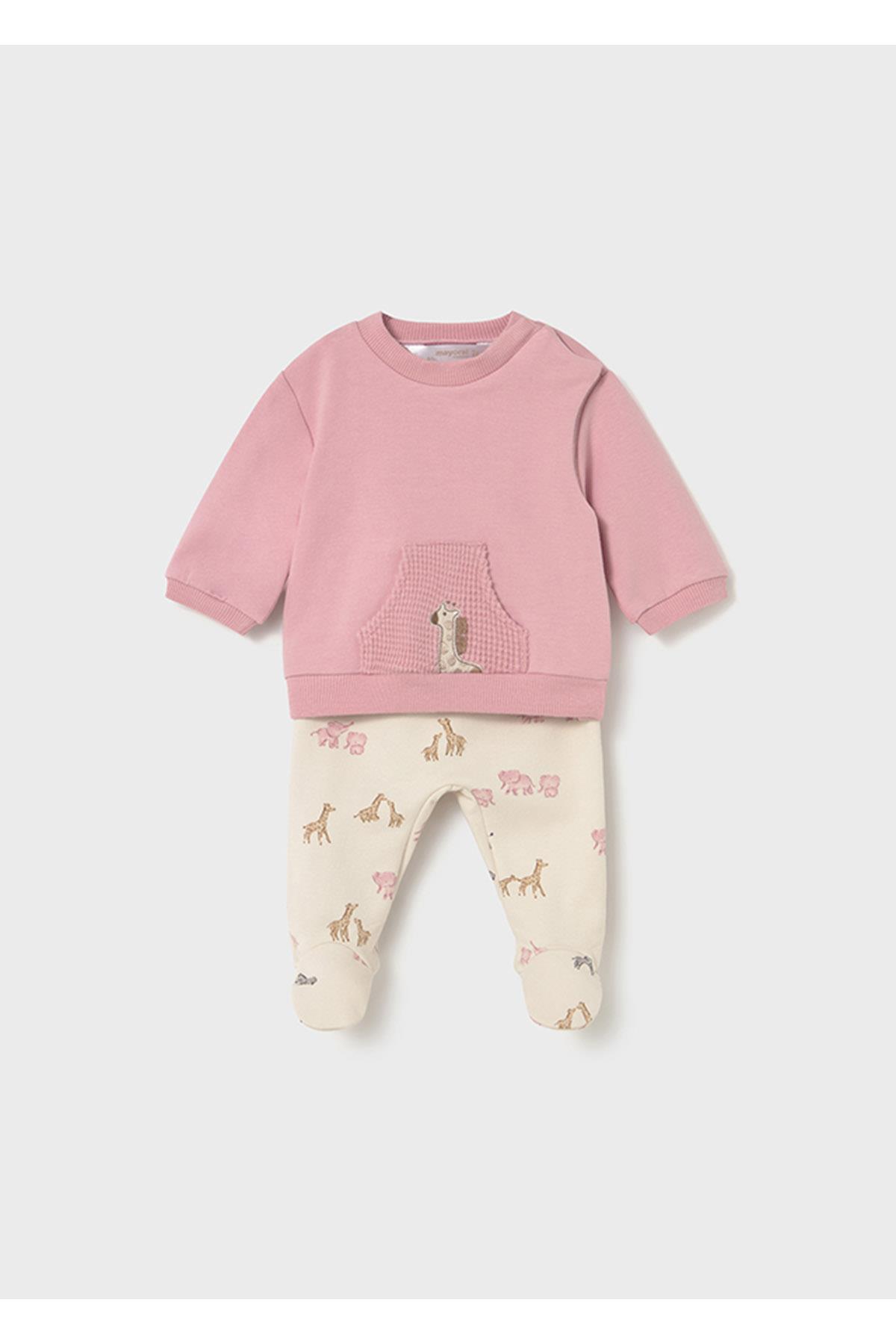 Mayoral Kışlık Kız Bebek 2'li Takım - Pembe