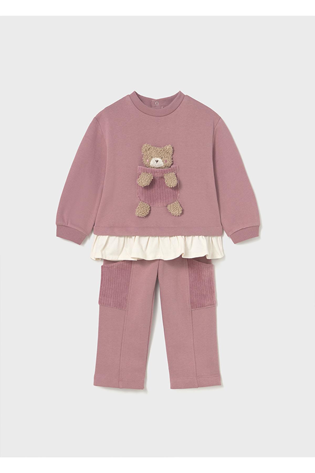 Mayoral Kışlık Kız Bebek 2'li Takım - Pembe