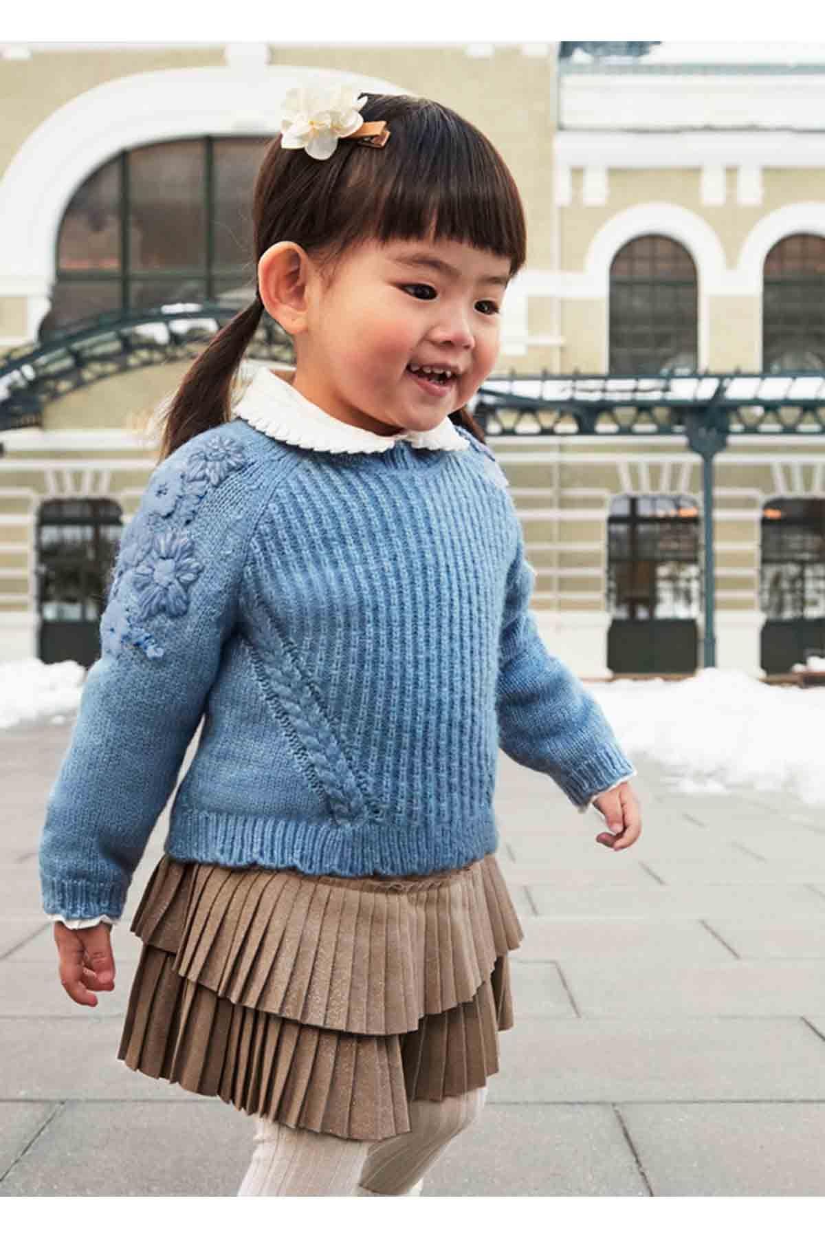 Mayoral Kışlık Kız Bebek Kazak