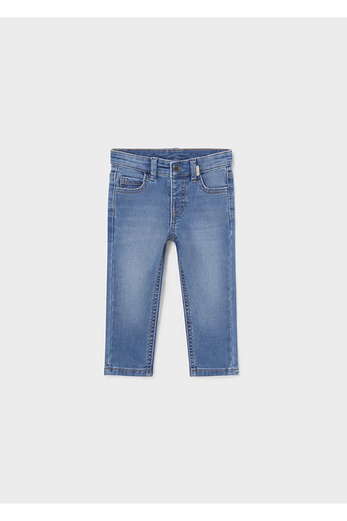 Mayoral Yazlık Erkek Bebek Denim Pantolon Mavi