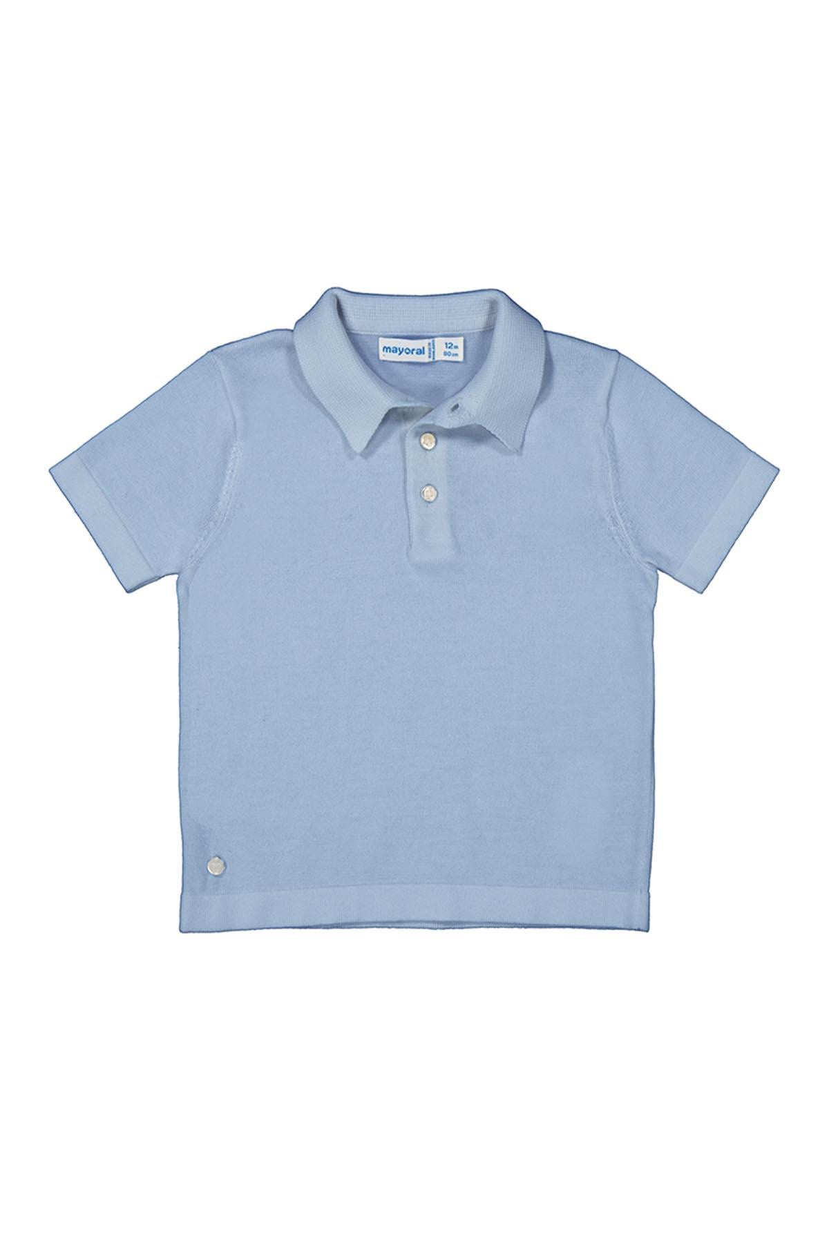 Mayoral Yazlık Erkek Bebek Polo Yaka T-Shirt - Mavi