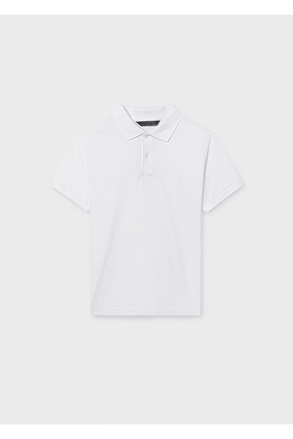 Mayoral Yazlık Erkek Çocuk Basic Polo Yaka Tshirt - Beyaz