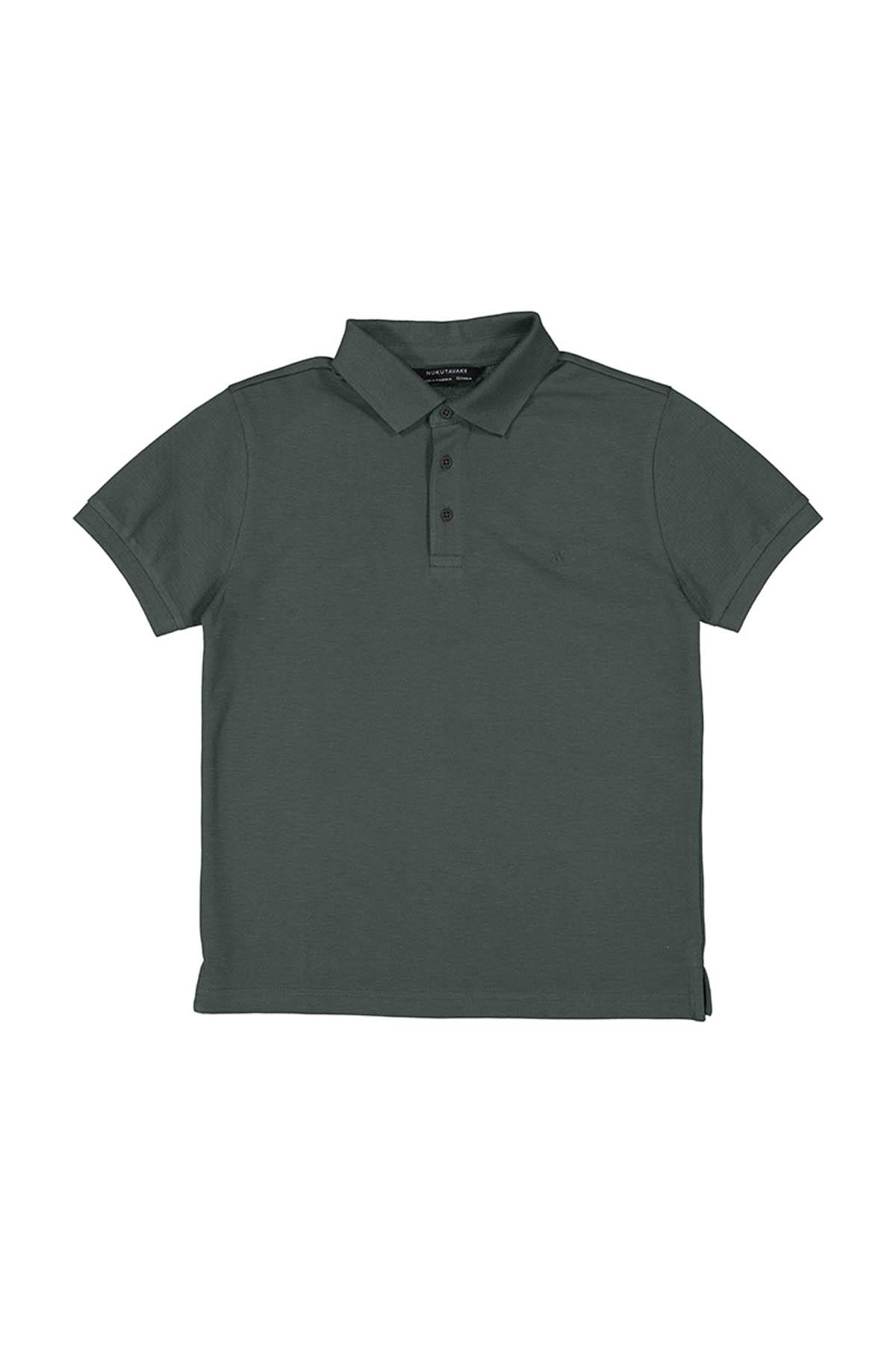 Mayoral Yazlık Erkek Çocuk Basic Polo Yaka T-Shirt - Haki Yeşil