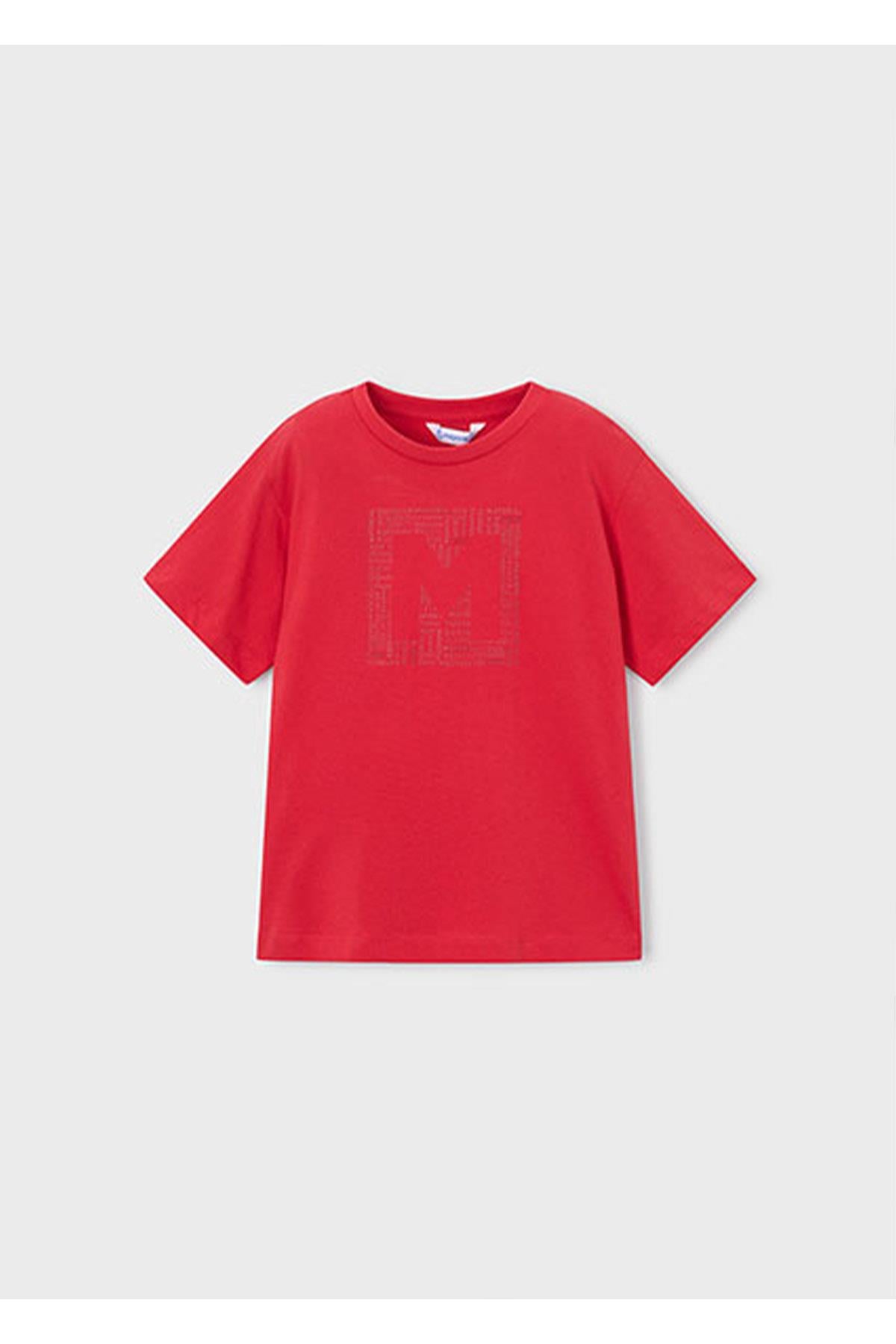Mayoral Yazlık Erkek Çocuk Basic Tshirt - Kırmızı