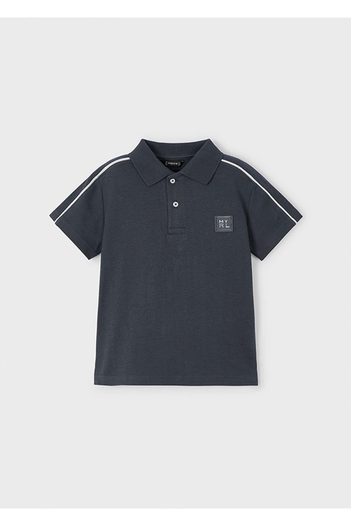 Mayoral Yazlık Erkek Çocuk Polo Yaka T-Shirt - Antrasit
