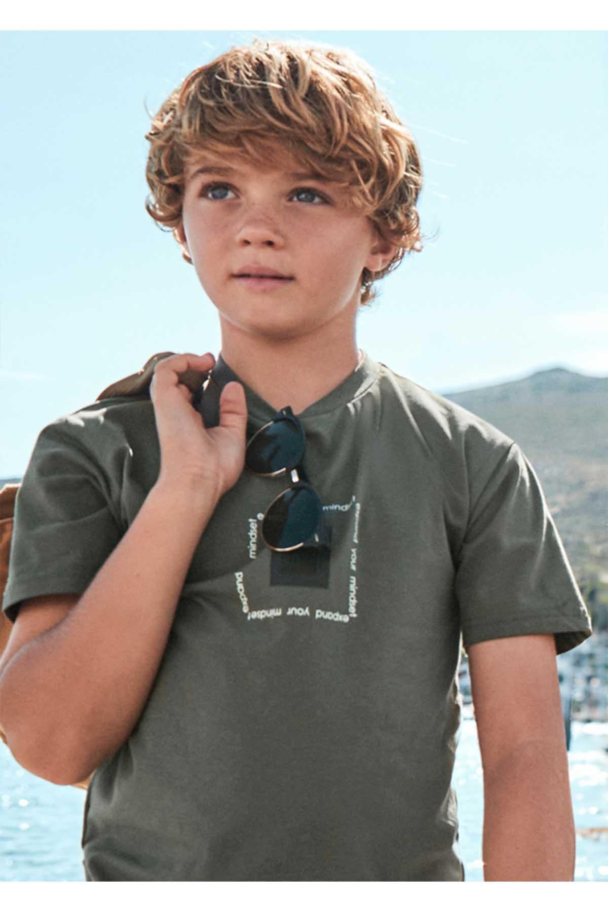 Mayoral Yazlık Erkek Çocuk T-Shirt - Yeşil