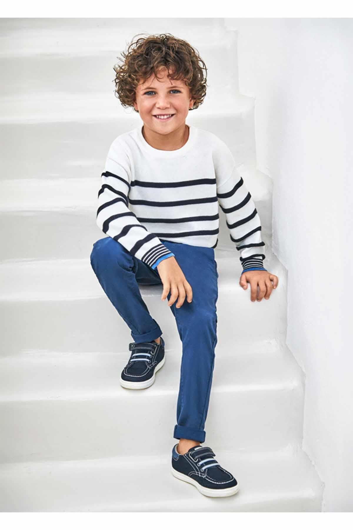 Mayoral Yazlık Erkek Gabardin Basic Pantolon Mavi