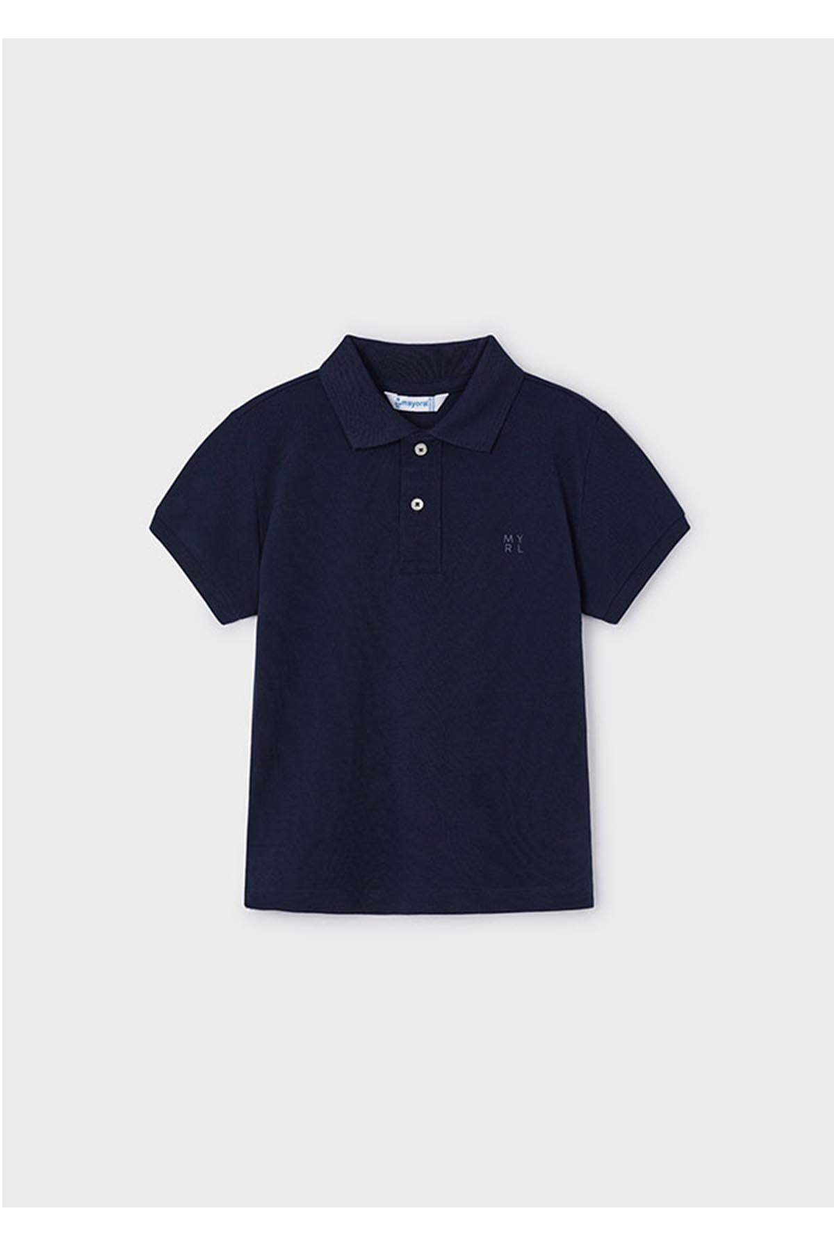 Mayoral Yazlık Erkek Kısa Kol Basic T-shirt - Lacivert