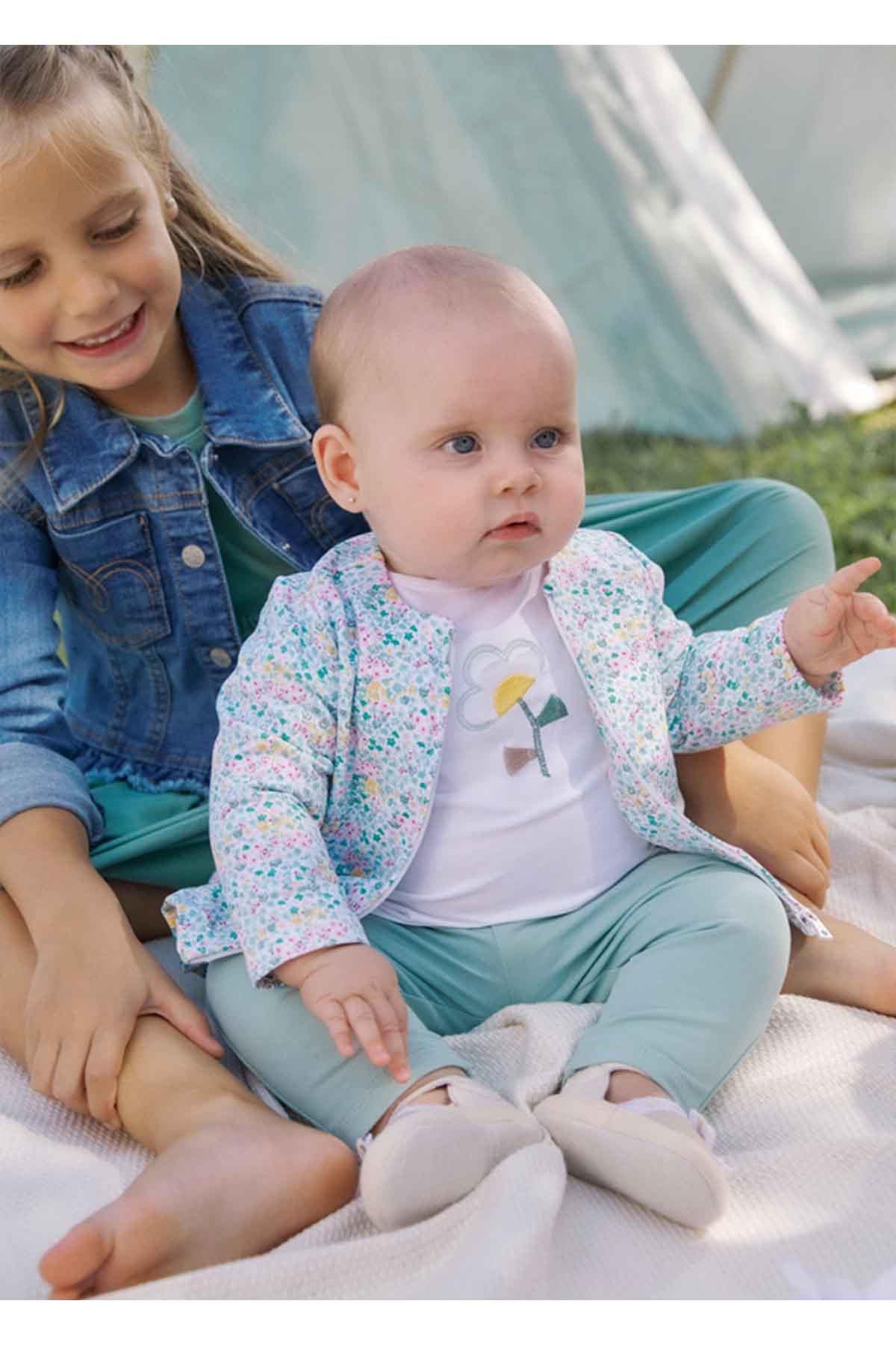 Mayoral Yazlık Kız Bebek 3'lü Eşofman Takım