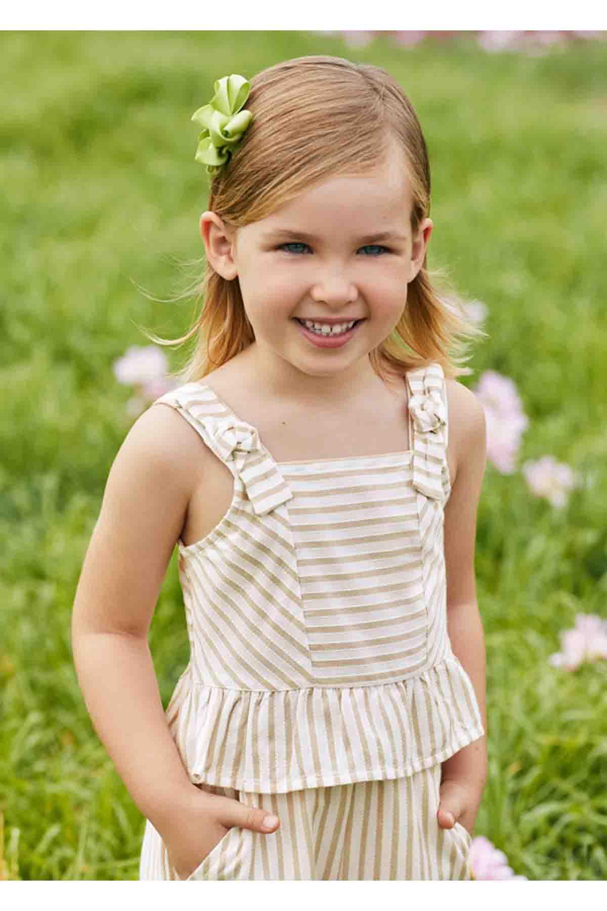 Mayoral Yazlık Kız Buluz Pantolon 2'li Set
