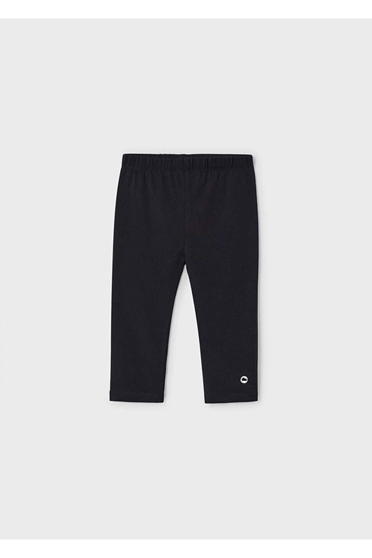 Mayoral Yazlık Kız Çocuk Basic Kısa Tayt - Siyah