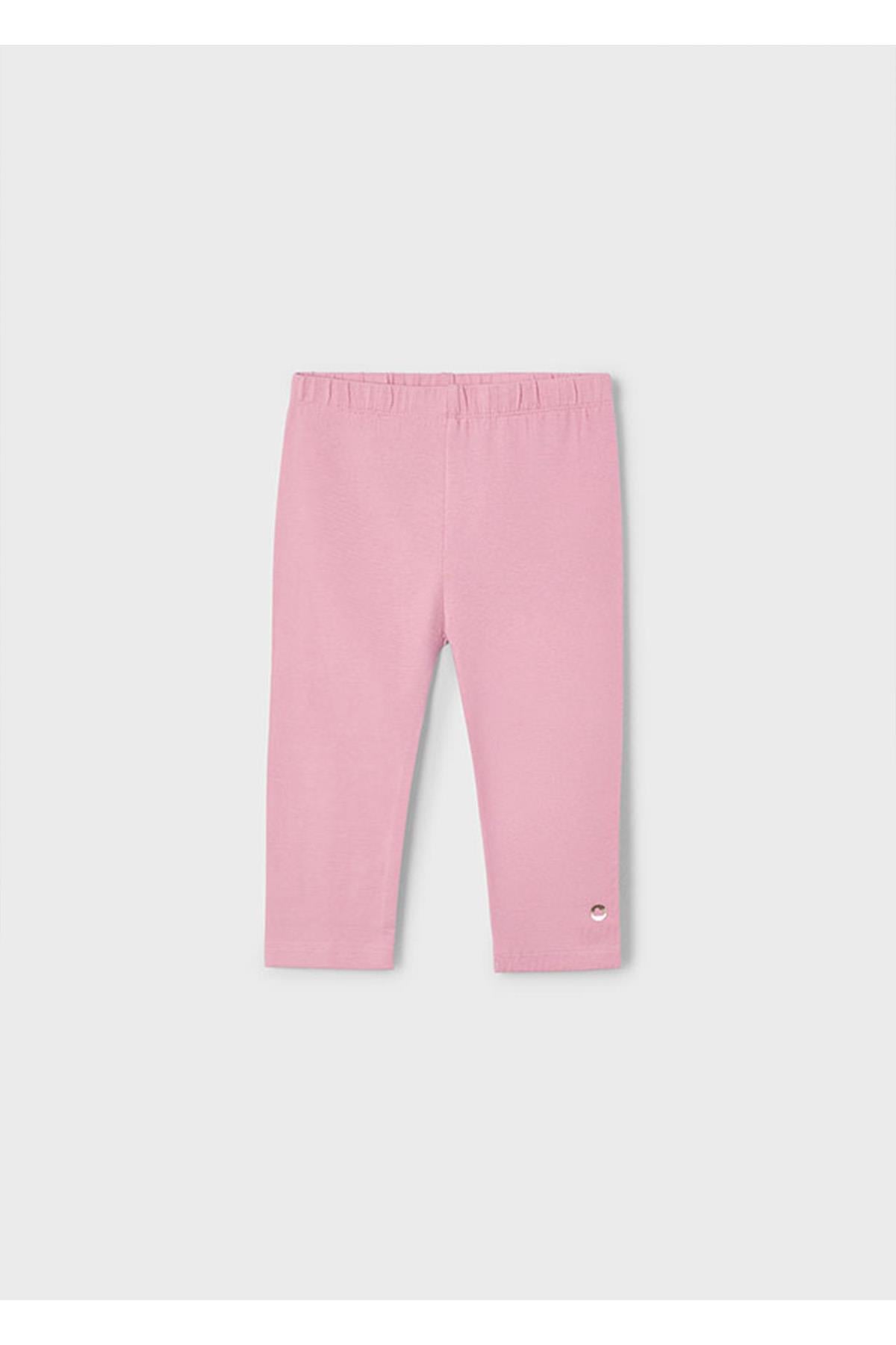 Mayoral Yazlık Kız Çocuk Basic Kısa Tayt - Pembe