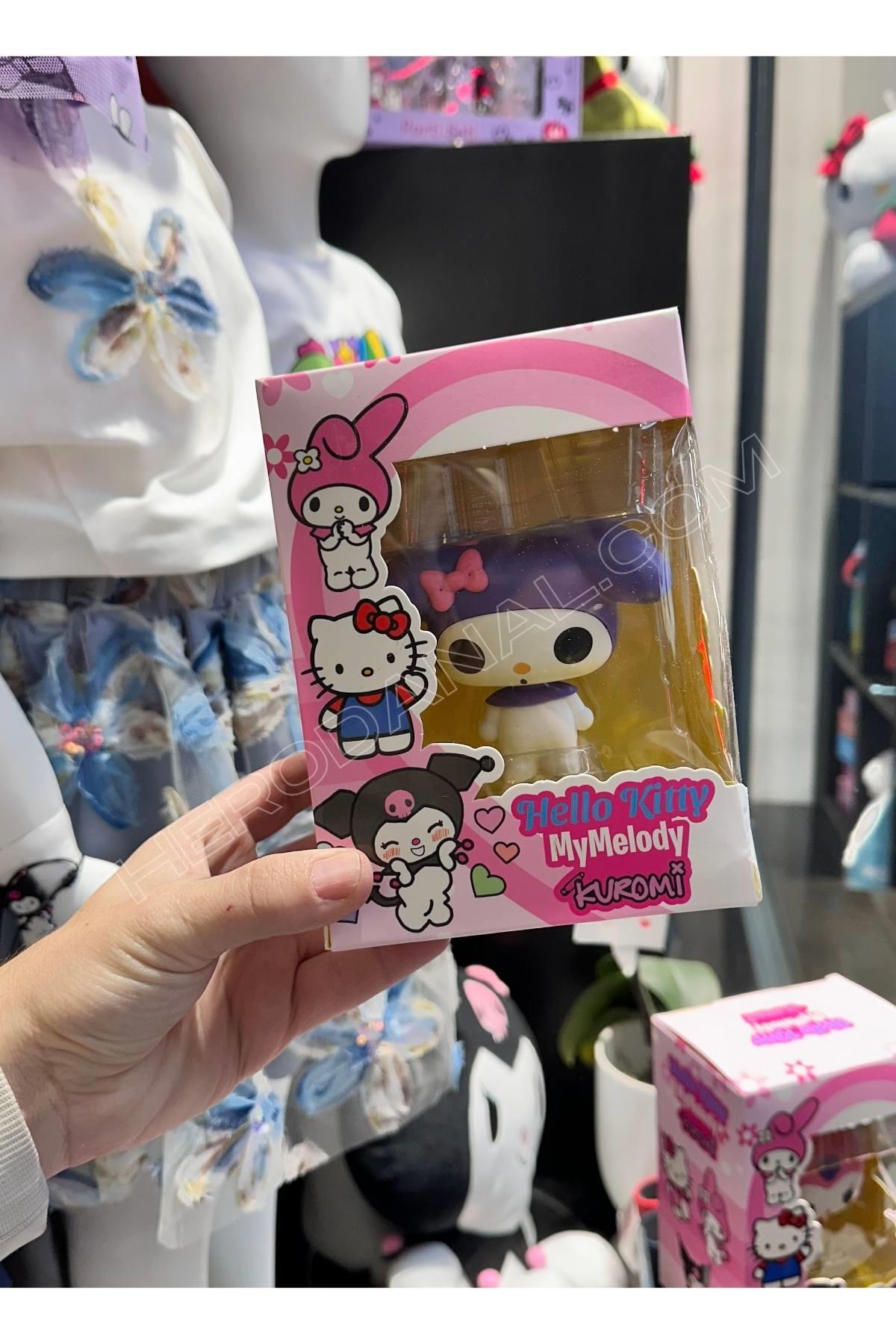 My Melody Oyuncak Figür Oynar Büyük Kafalı - Model 1 - Mor