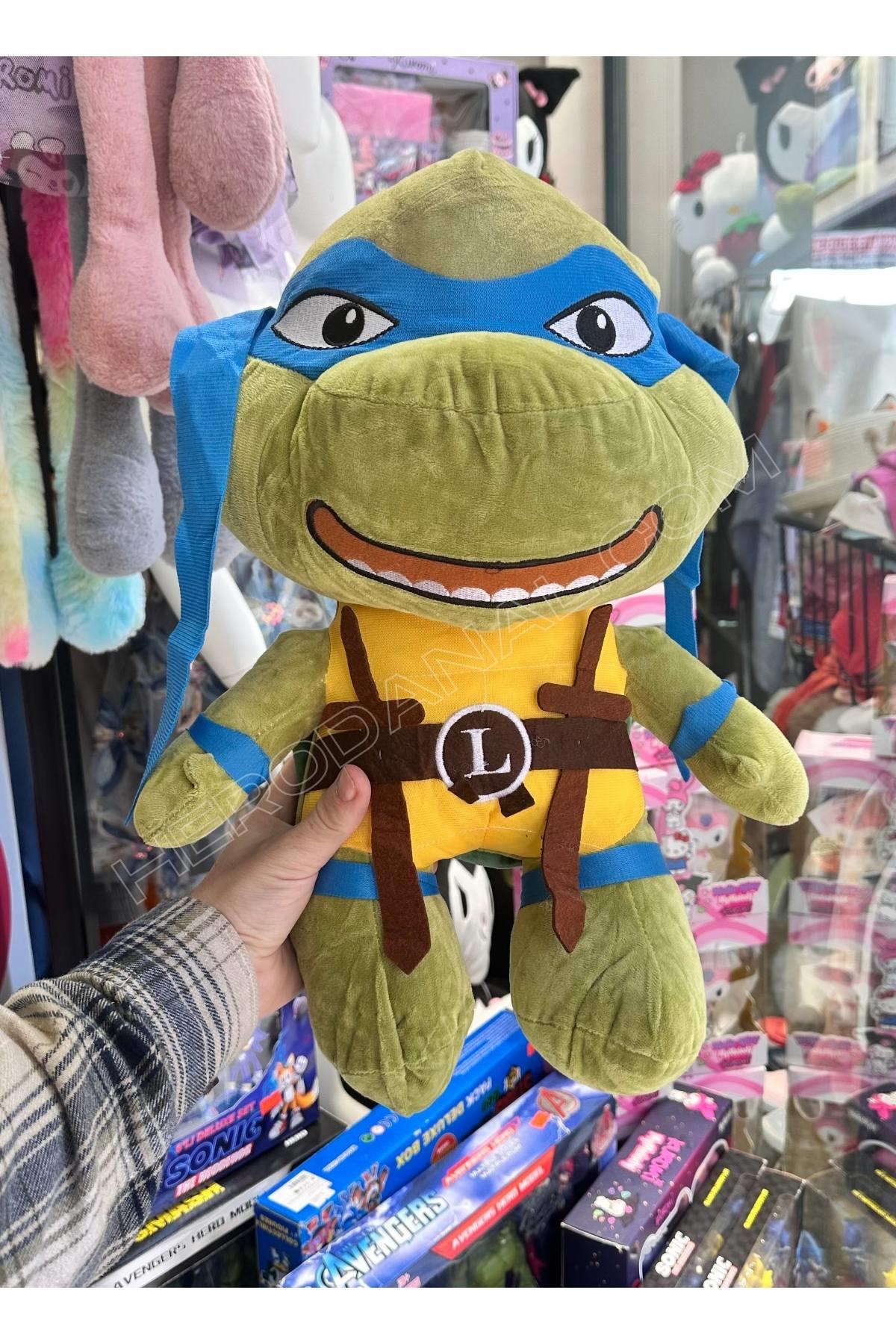 Ninja Kaplumbağa Peluş Oyuncak - 42CM - Leonardo