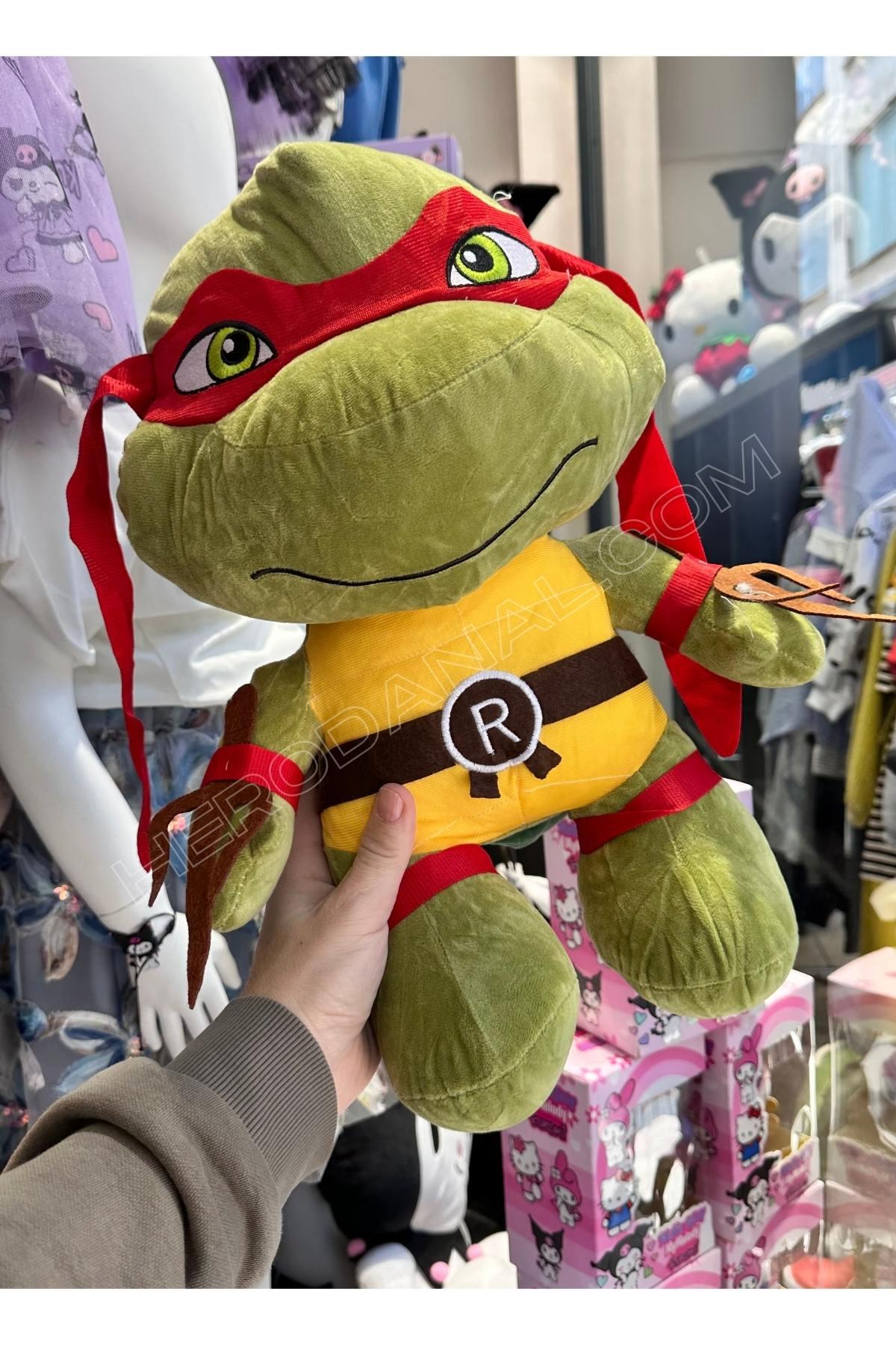 Ninja Kaplumbağa Peluş Oyuncak - 42CM - Raphael