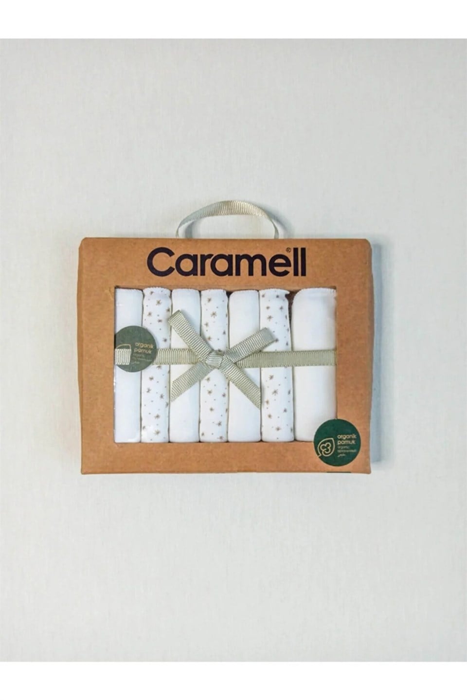 Organic Pamuk Bebek Mendili 7'li