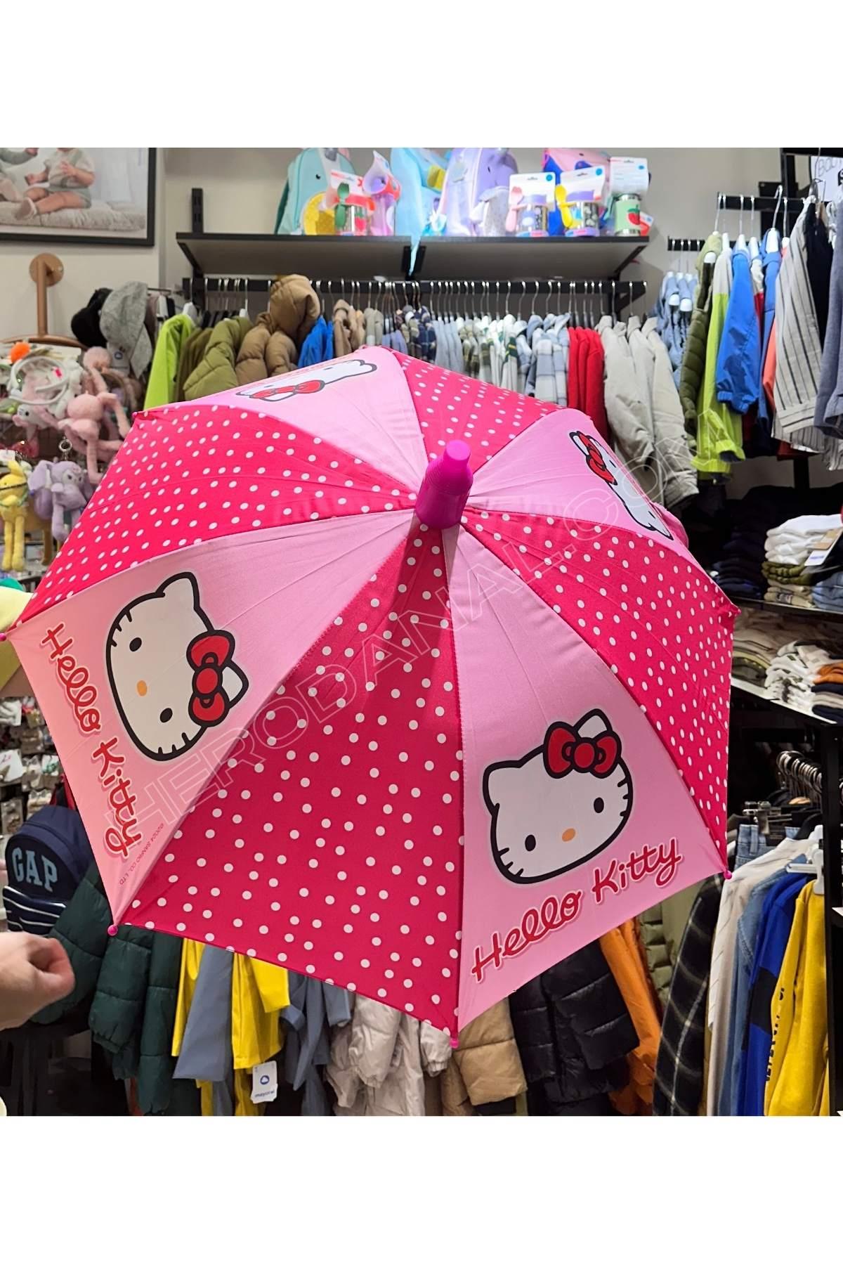 Orjinal Lisanslı Şemsiye - Hello Kitty Model 1