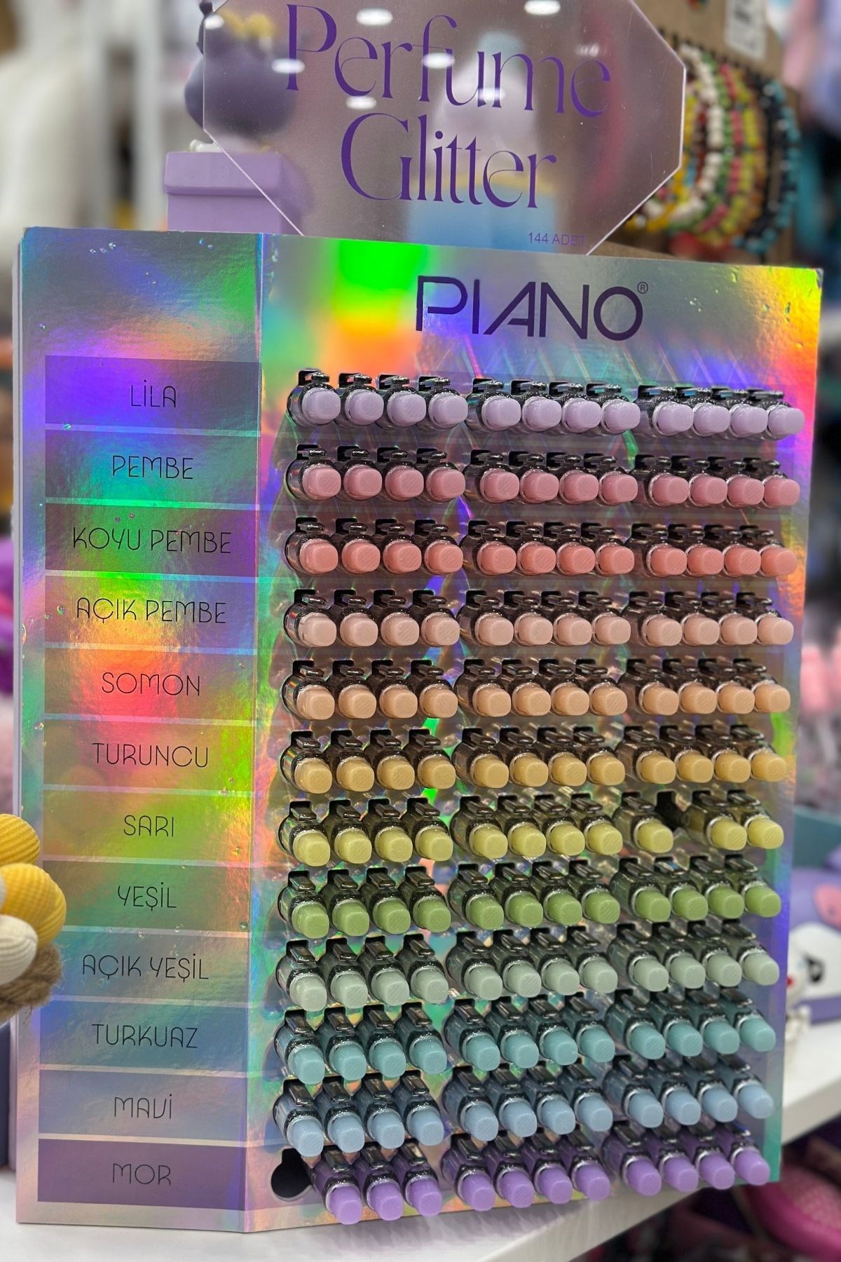 Piano Highligter Simli Parfüme Fosforlu Kalem 
