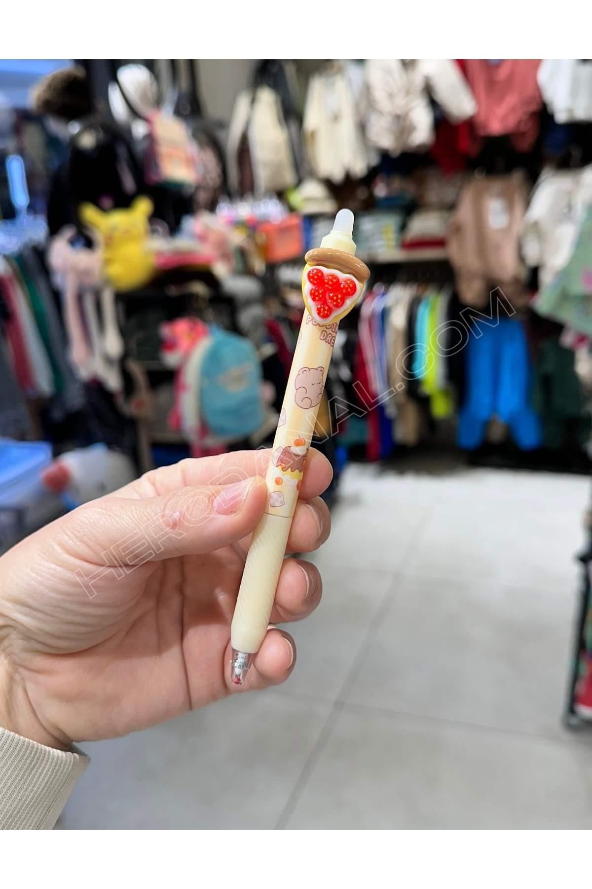 Pizza Silinebilir Tükenmez Kalem - Seri 3