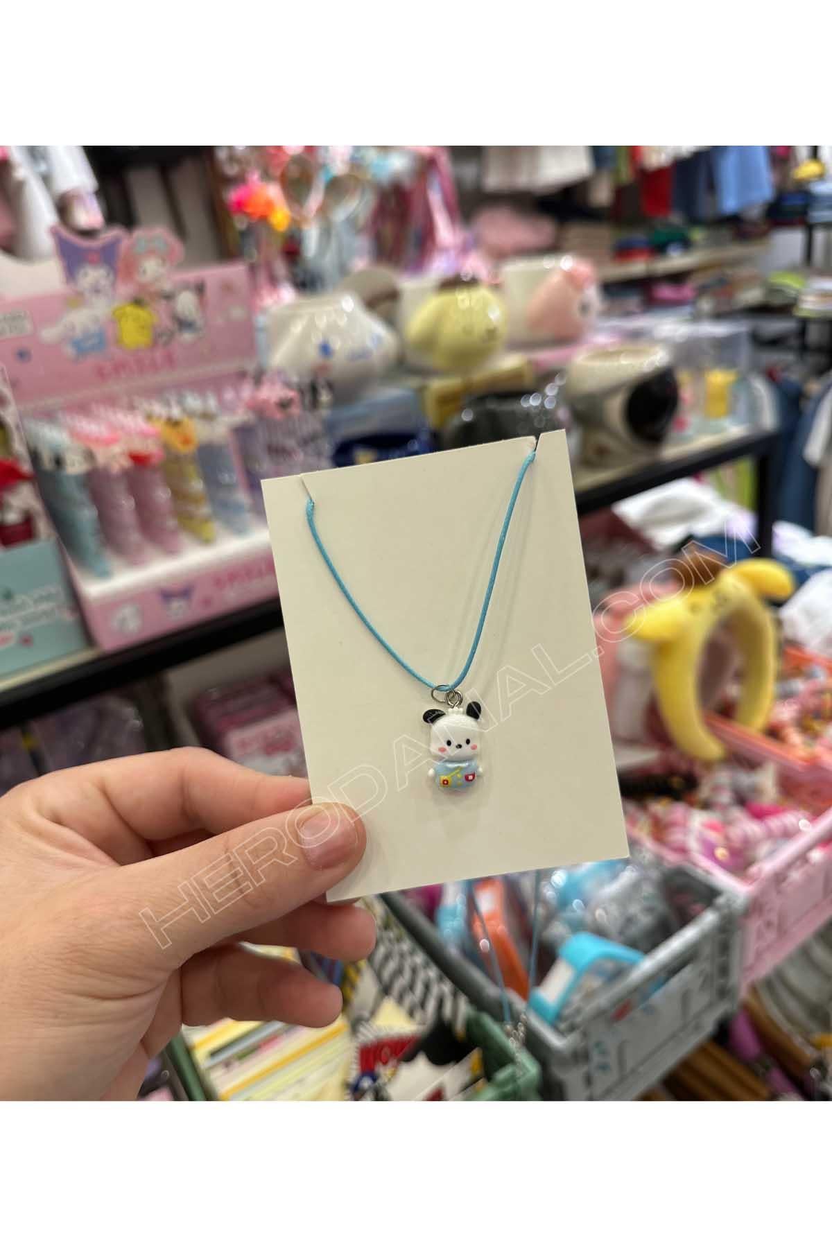 Pochacco Aksesuarlı - Sanrio İp Kolye