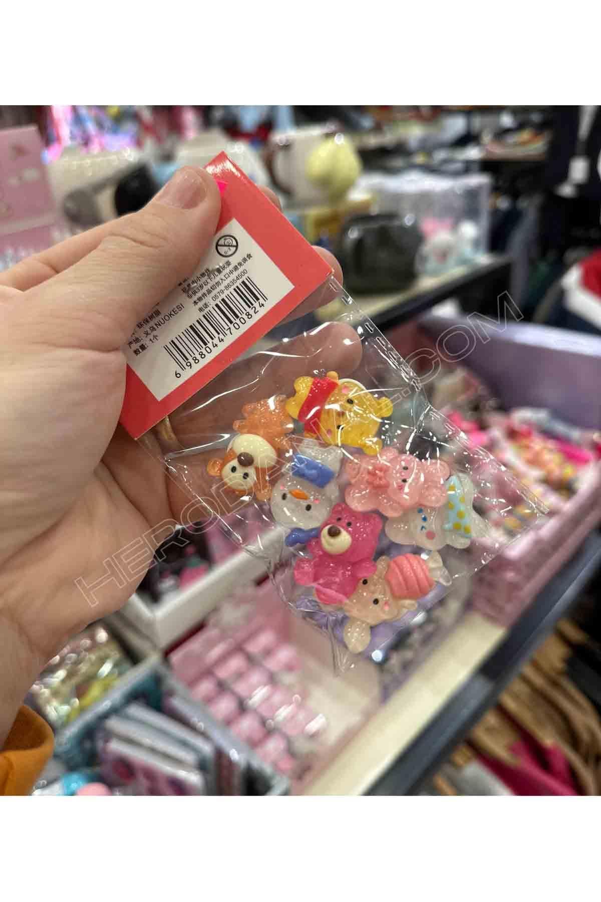 Sanrio 7'li 3D Yapışkanlı Sticker - My Friends