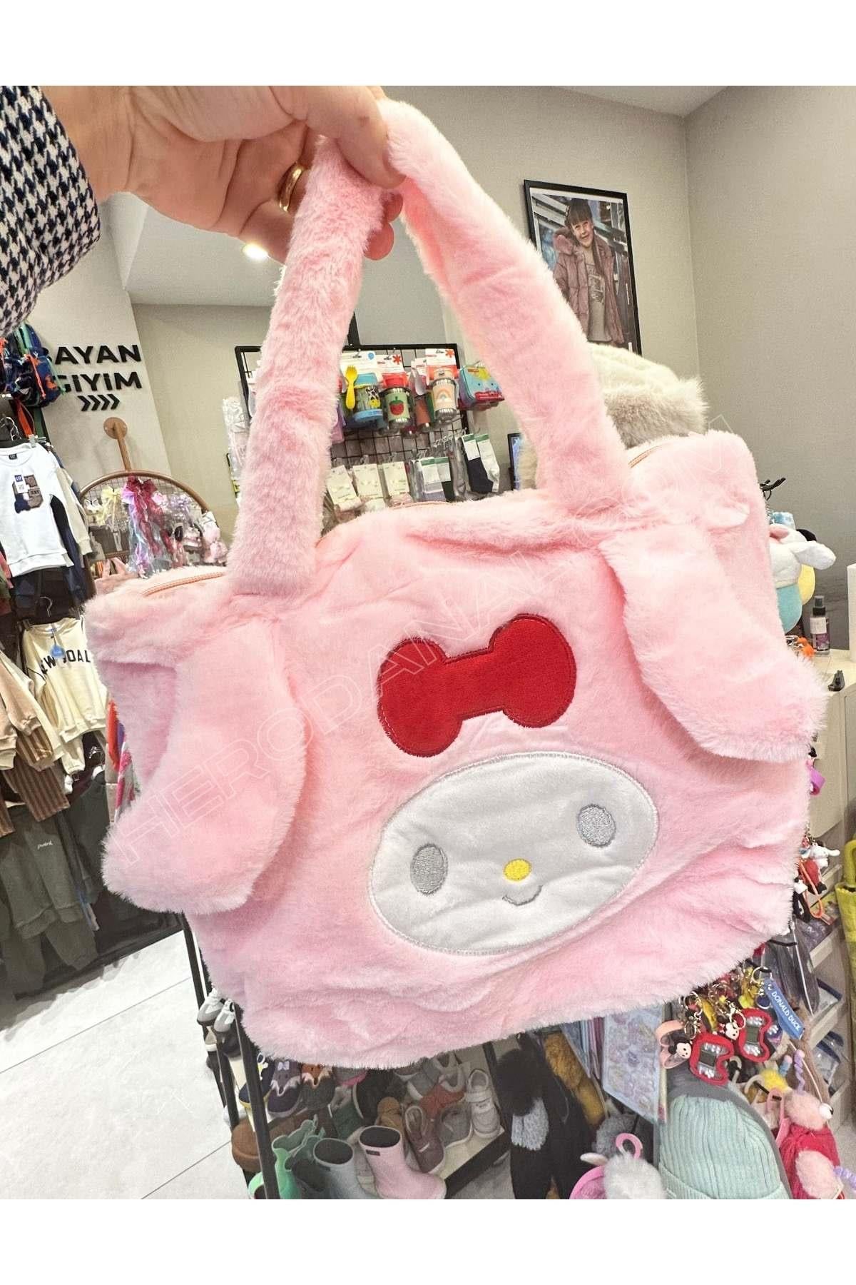 Sanrio El Çantası 28x34 CM Peluş - My Melody