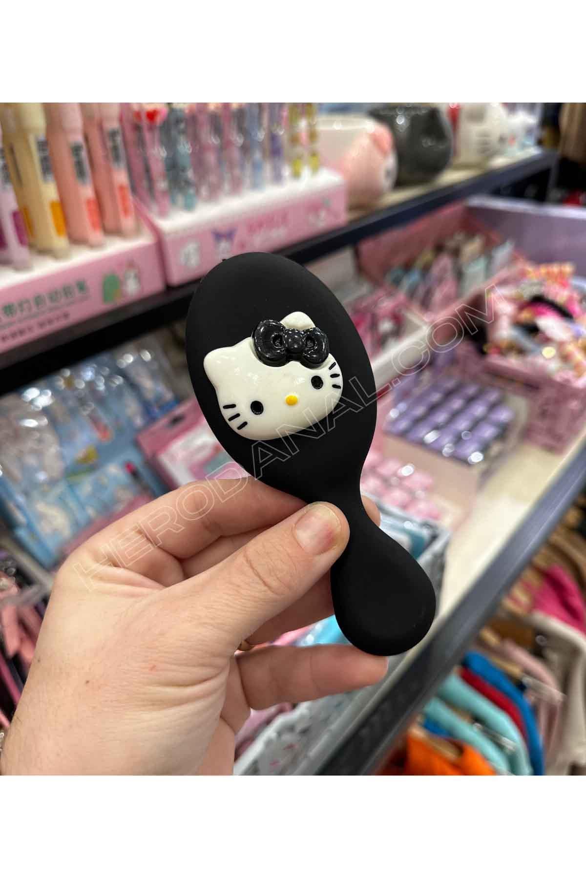 Sanrio Mini 3d Aksesuarlı Sevimli Tarak - Hello Kitty