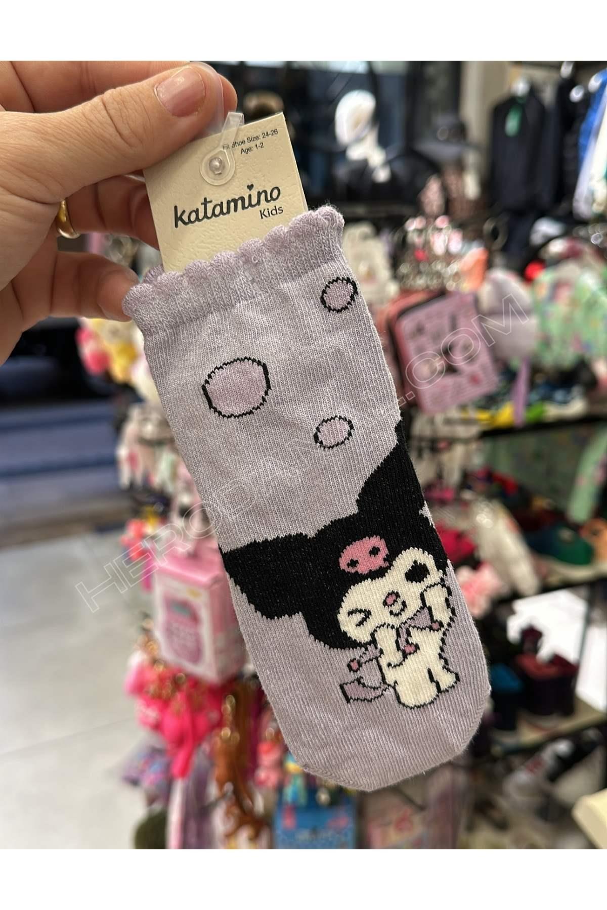 Sanrio My Kuromi Kız Soket Çocuk Çorap