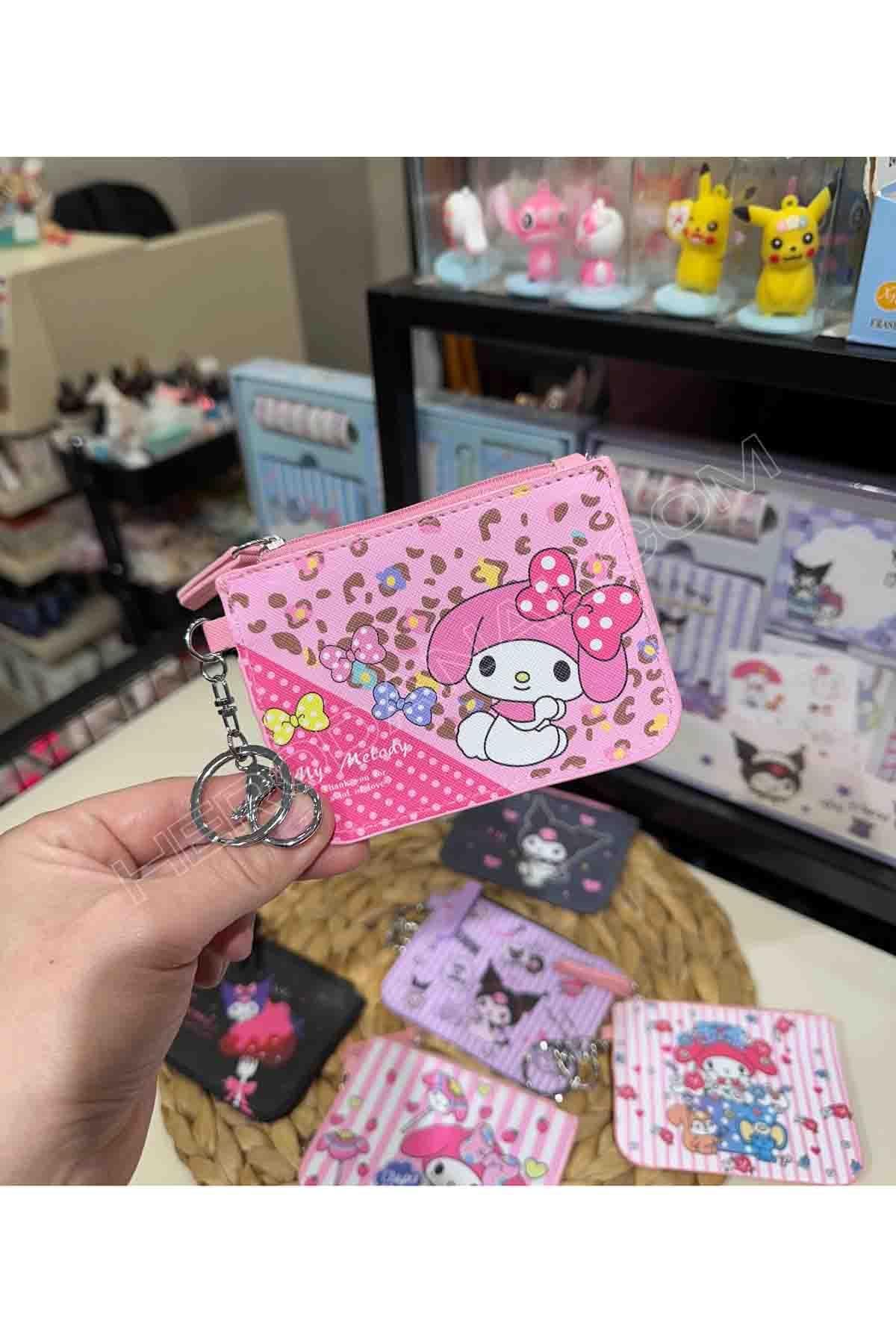 Sanrio My Melody Anahtarlıklı Mini Cüzdan - Model 2