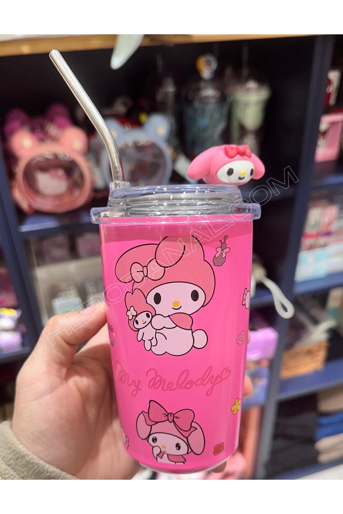 Sanrio My Melody Pipetli Figürlü Kupa Çelik