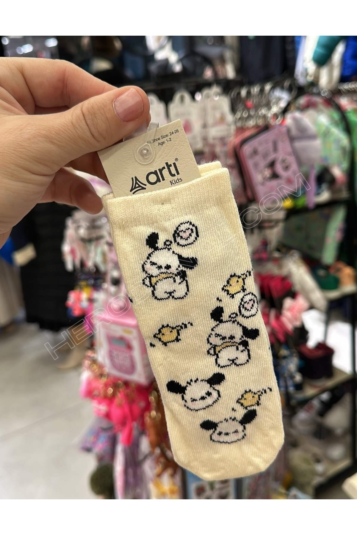 Sanrio Pochacco Unisex Soket Çocuk Çorap - Model 1