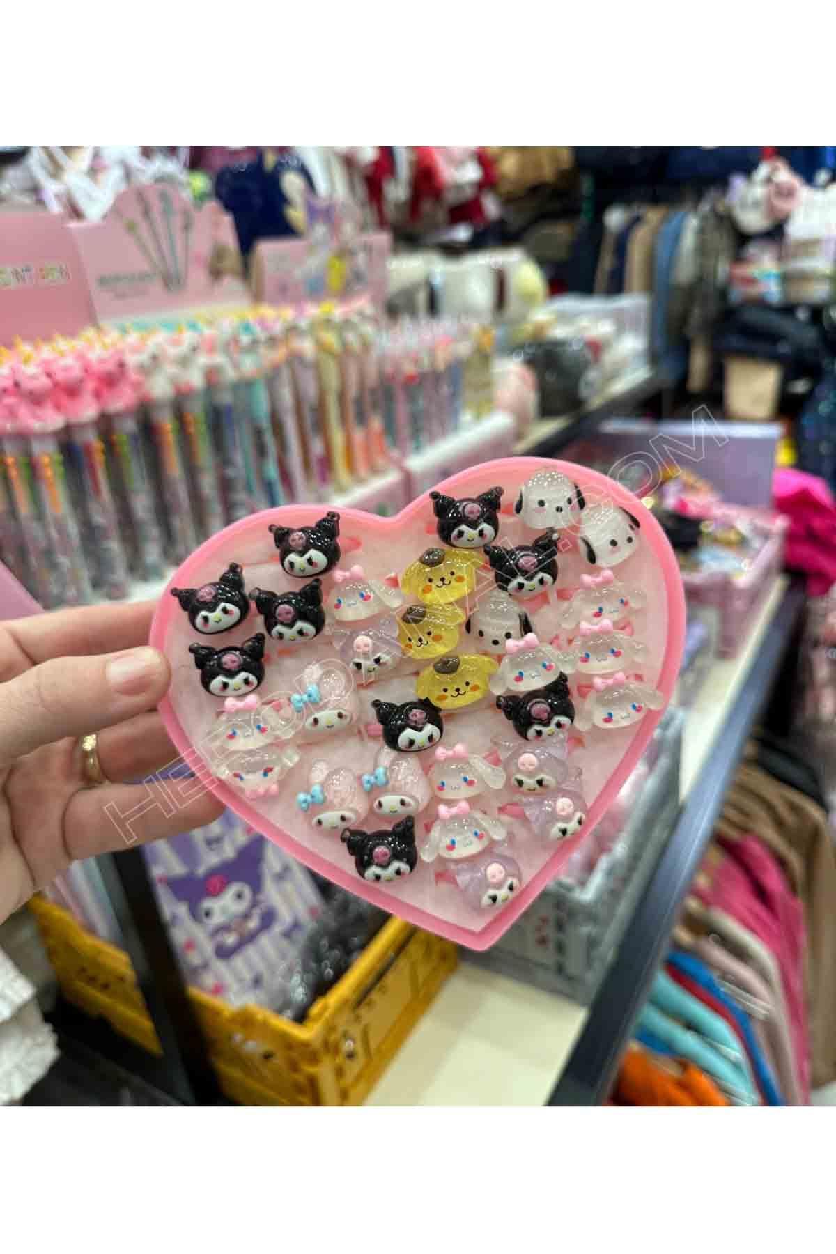 Sanrio Pompompurin Ayarlı Çocuk Yüzük