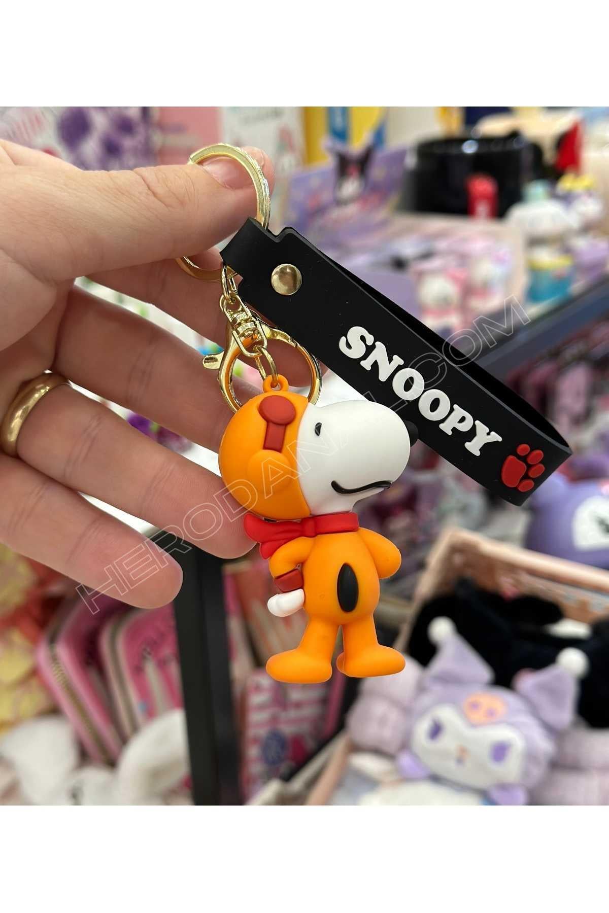 Sinoopy İri Boy Silkon Anahtarlık - Model 4