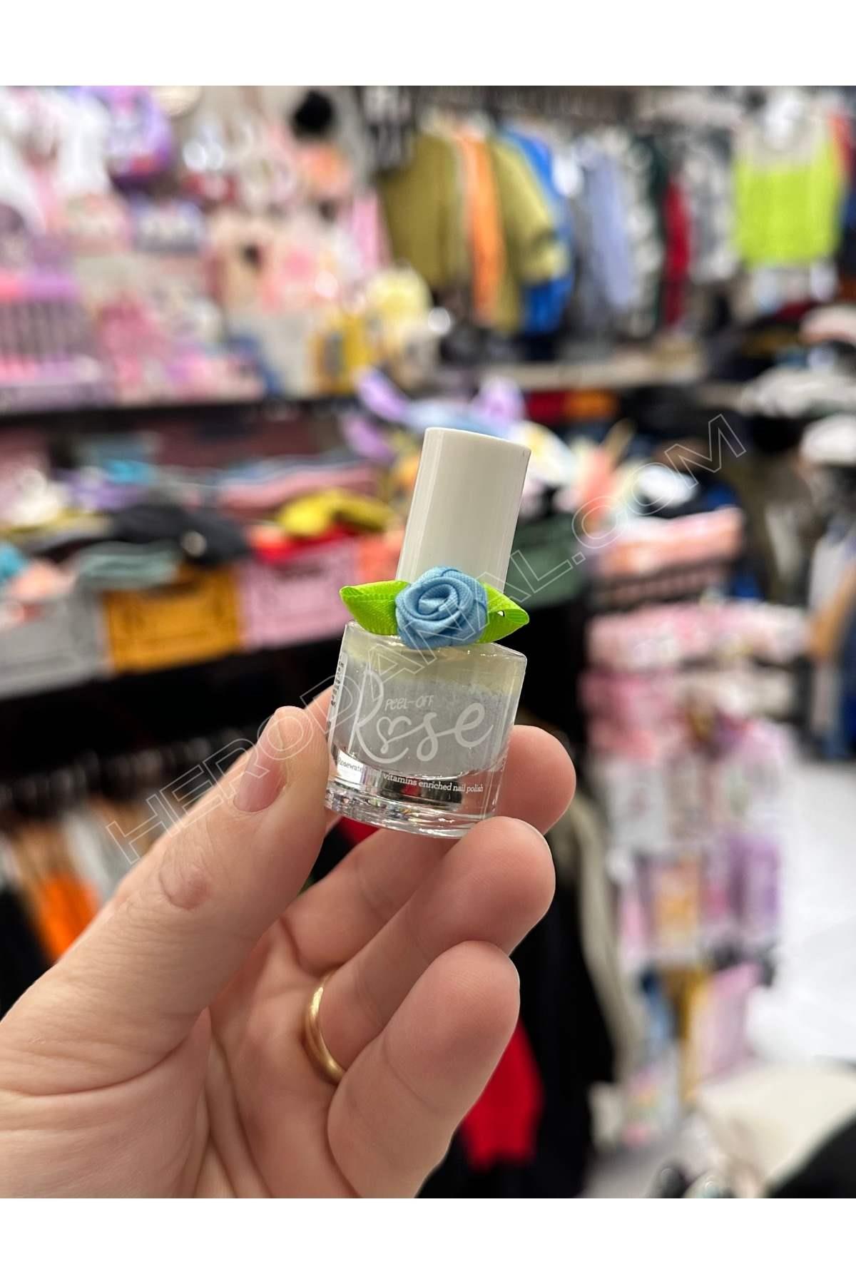Snails Soyulabilir Su Bazlı Oje 7ml – Rose - Açık Mavi