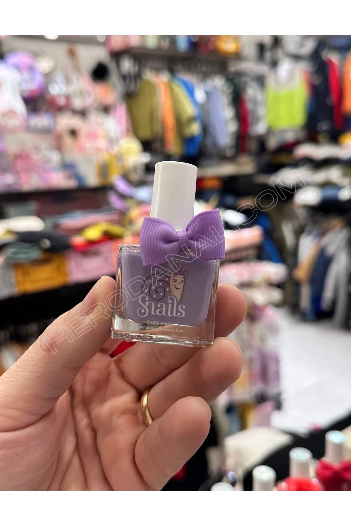 Snails Su Bazlı Oje – 10,5ml - Model 4 - Lila
