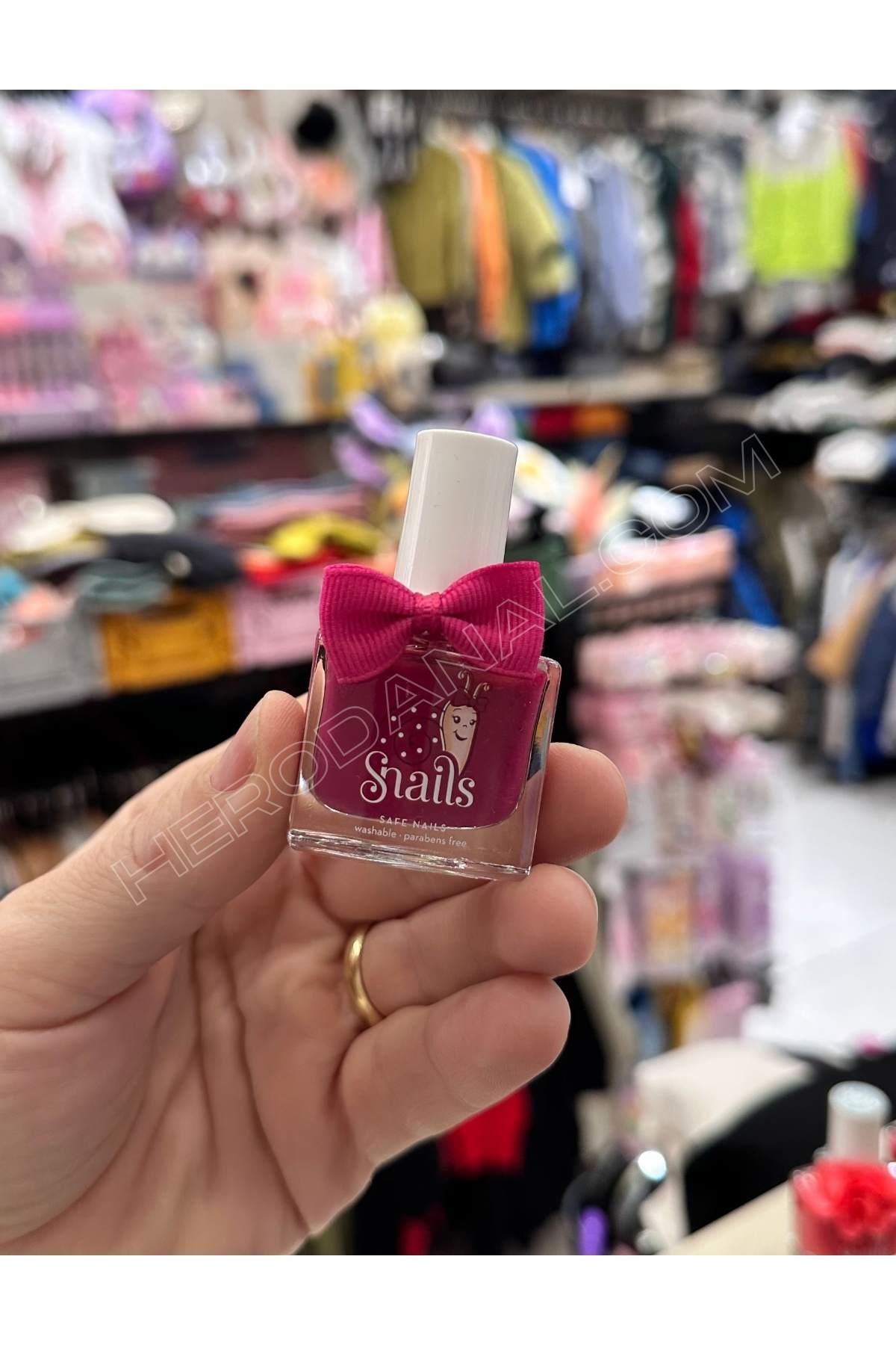 Snails Su Bazlı Oje – 10,5ml - Model 7 - Fuşya