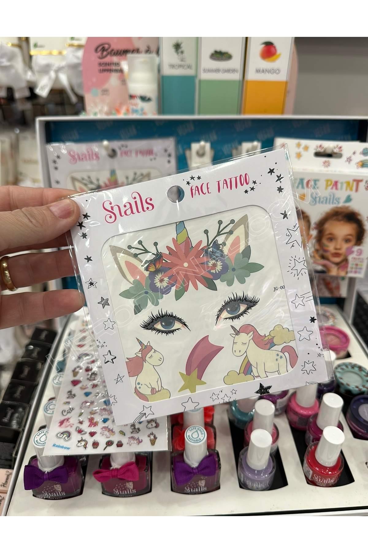 Snails Yüz Dövmesi – Modal 2 - Unicorn Star