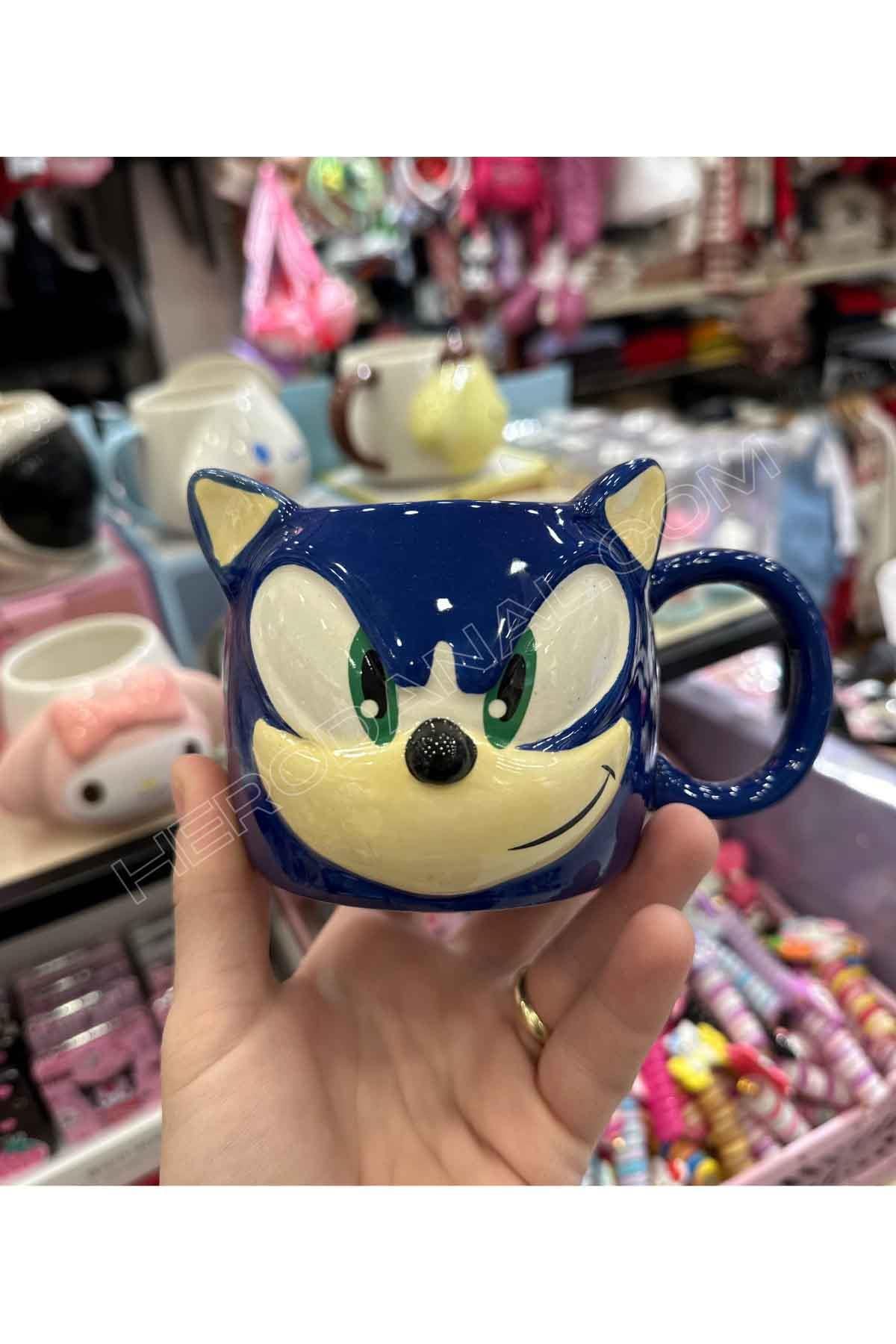 Sonic 3D Tasarım Mug Kupa Bardak