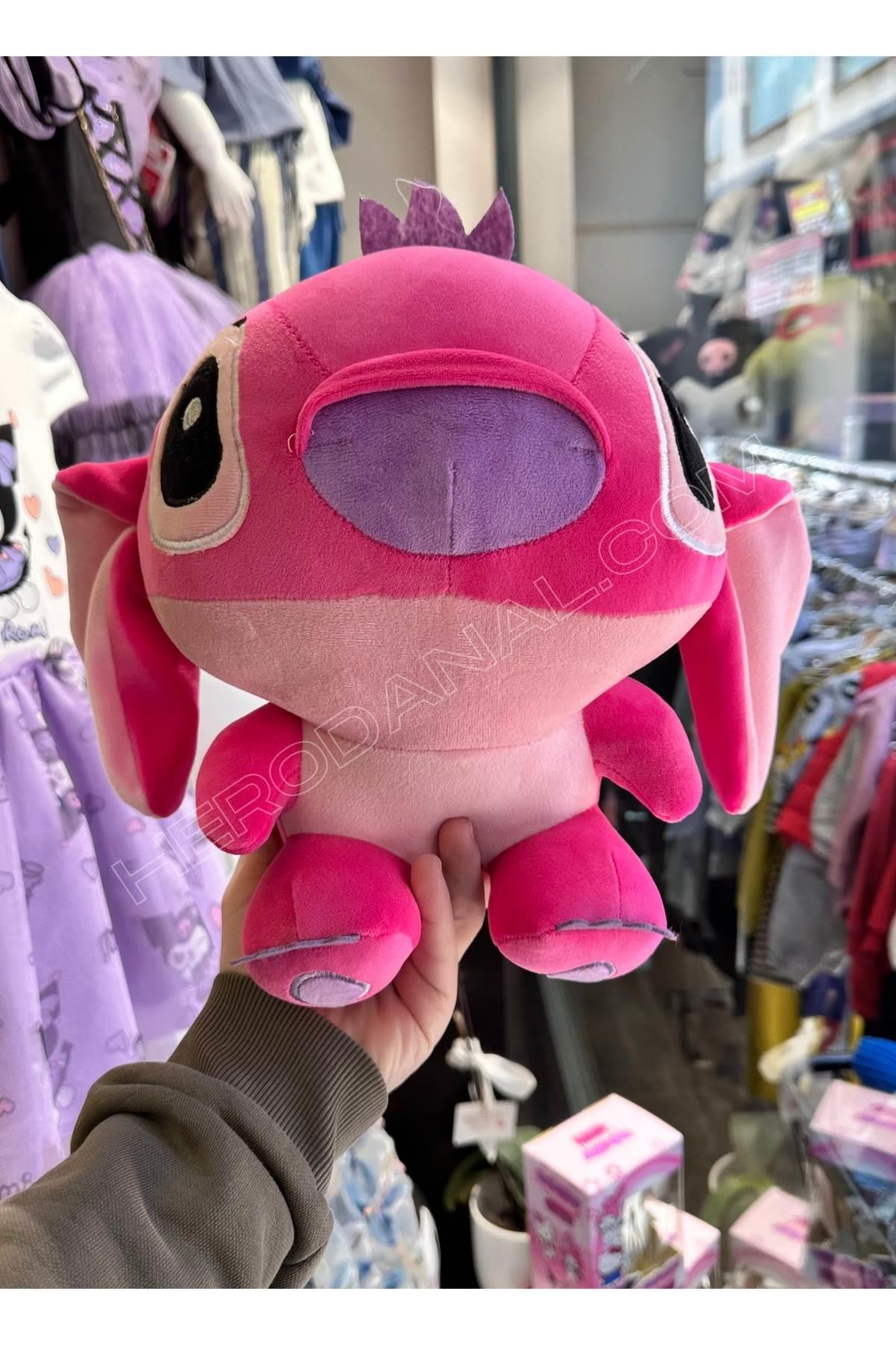 Stitch Küçük Boy Peluş Oyuncak - 25CM - Pembe