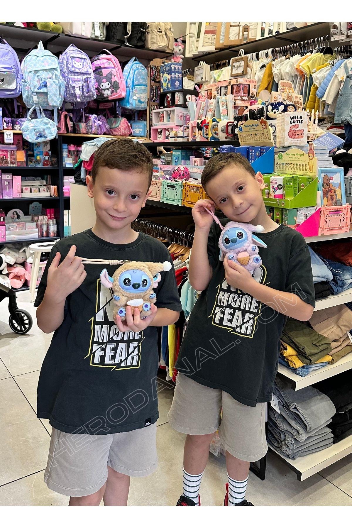 Stitch Süpriz Kutulu Peluş Çarm Oyuncak