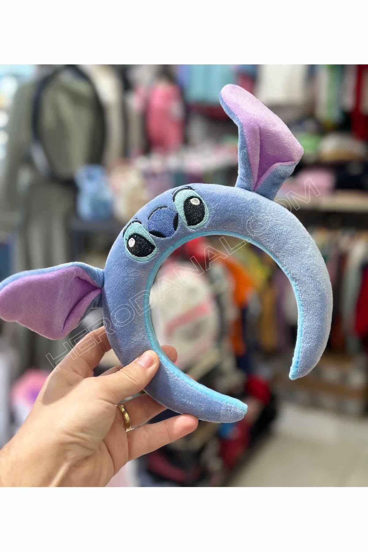 Stitch Tasarımlı Peluş Taç