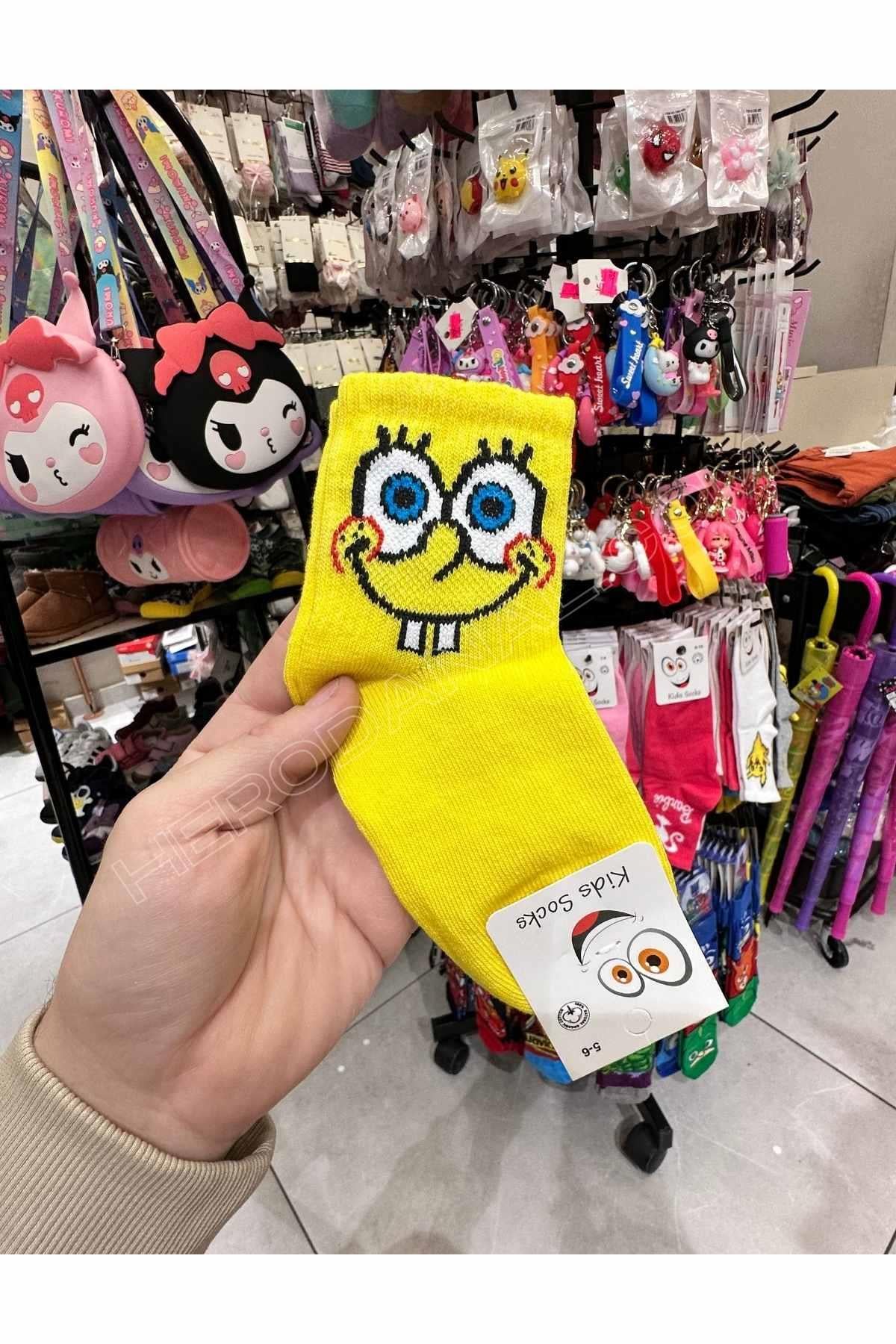 SüngerBob Çocuk Soket Çorap 