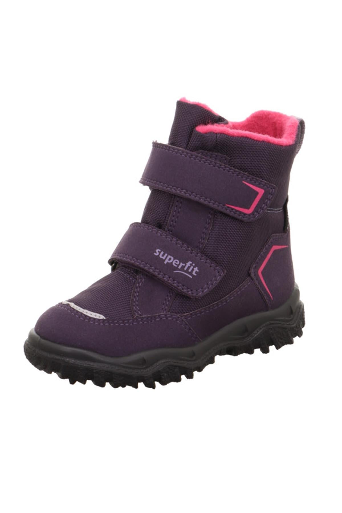 SuperFit Kız Çocuk Pembe Detaylı Sympatex Bot - Mor