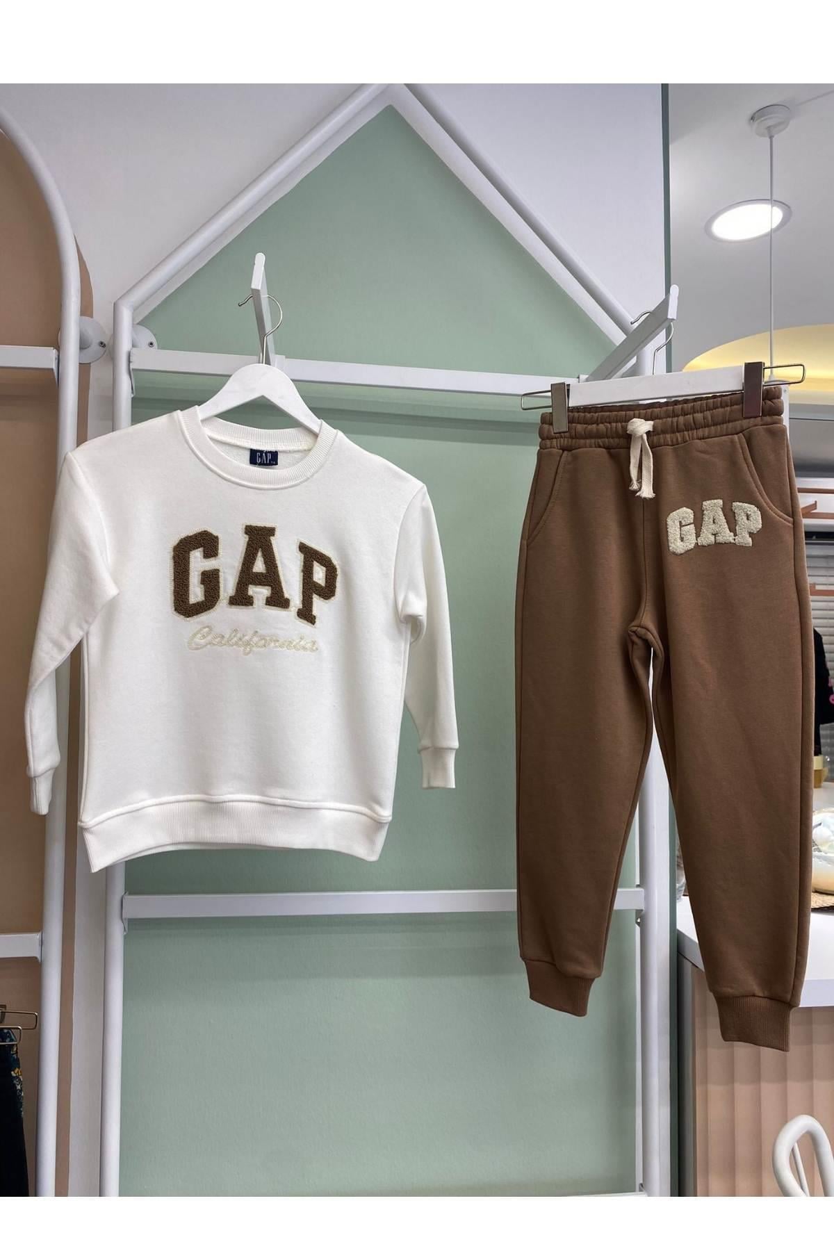 Süzene Nakış Unisex 2'li Takım - Kahve