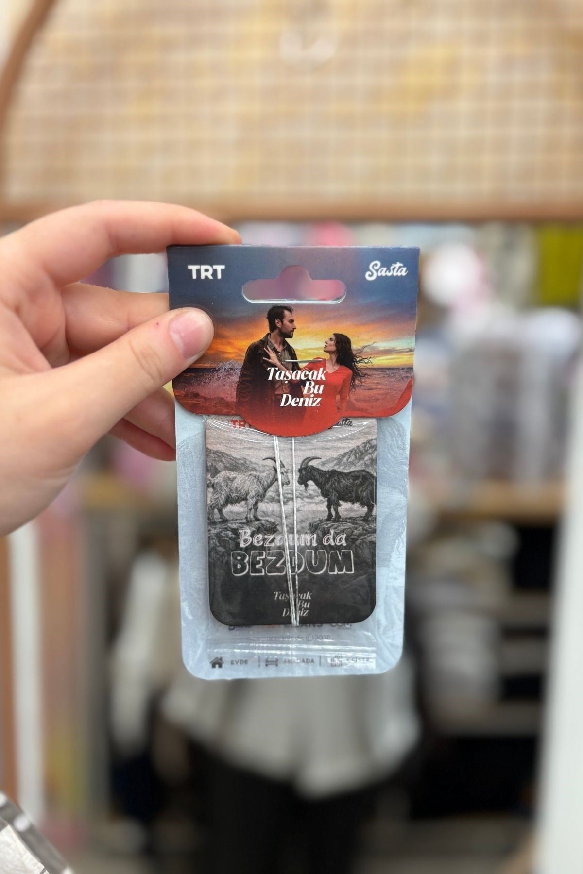 Taşacak Bu Deniz TRT Lisanslı Araç Kokusu - Model 3
