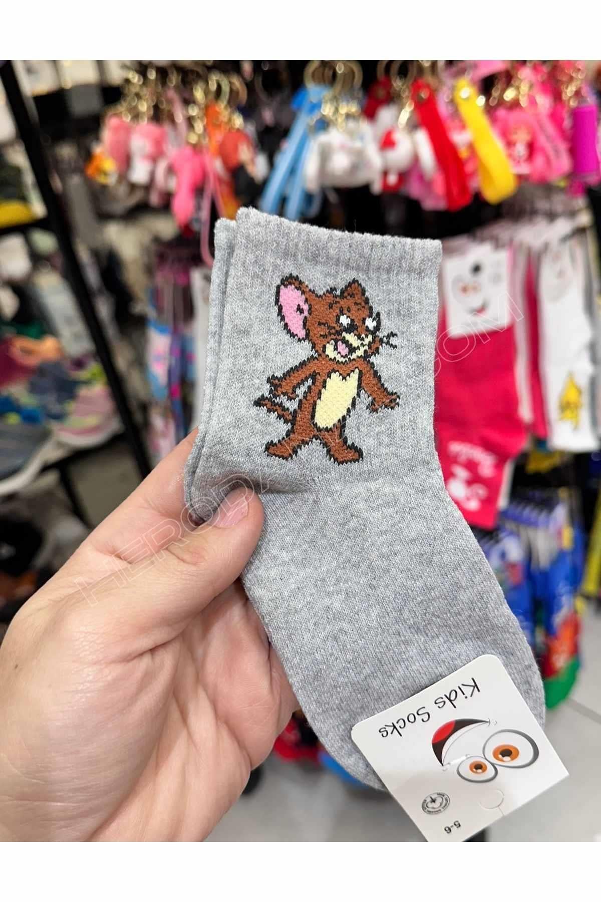 Tom Çocuk Soket Çorap 